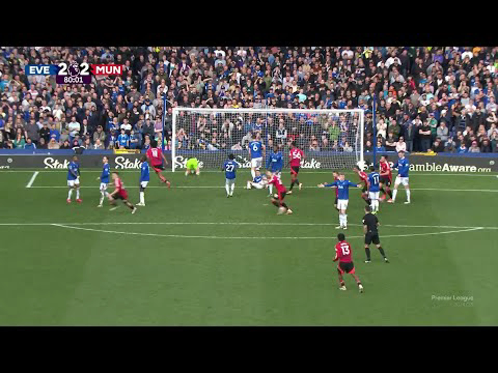 Manuel Ugarte | 80ᵗʰ Minute Goal v Everton