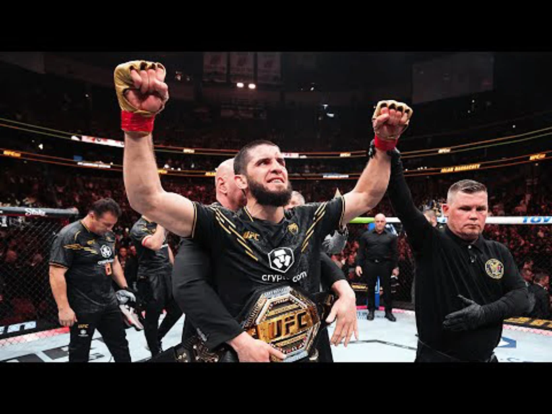 Islam Makhachev v Dustin Poirier Lightweight title fight Highlights UFC Fight Night