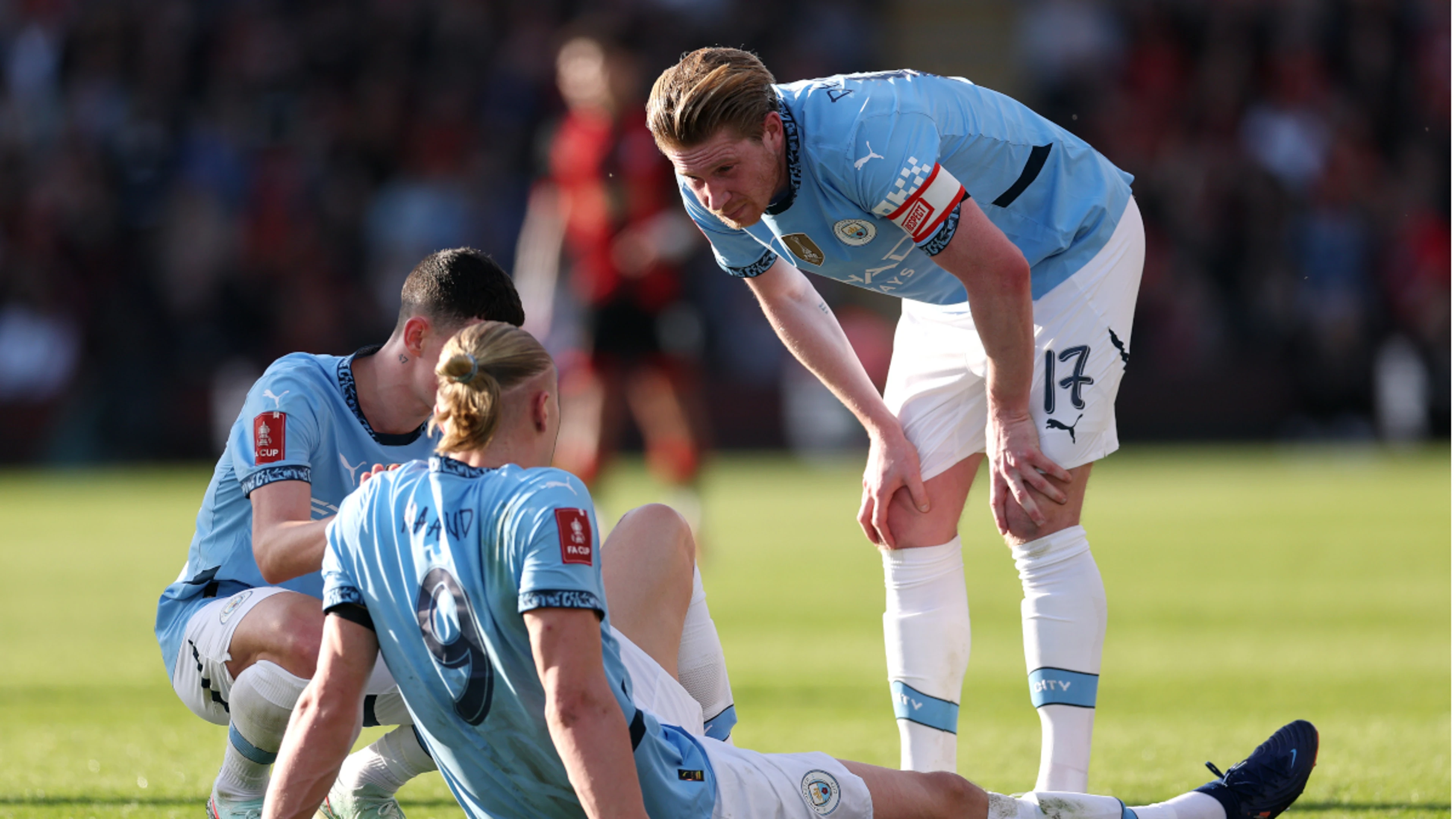 'I'll be back' vows Haaland after injury blow