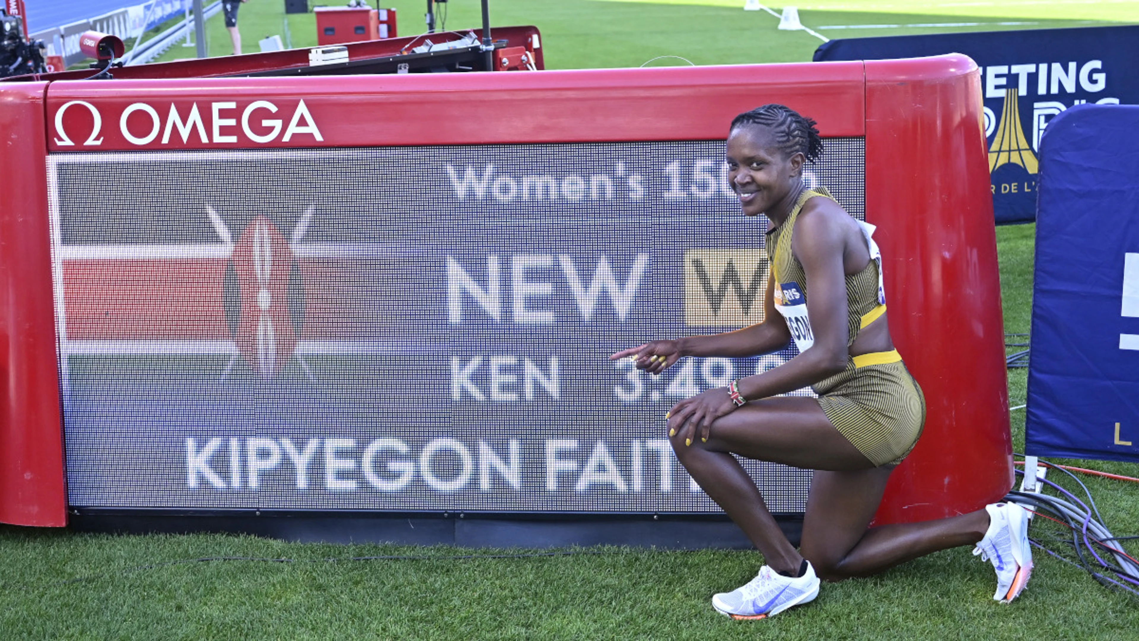 Kenyans ridicule 'hideous' statue of Olympic star Kipyegon