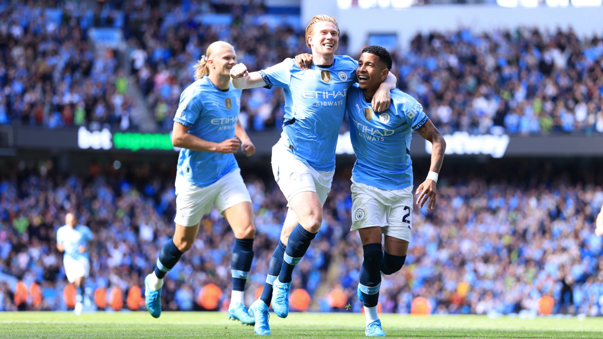 Haaland nets hat-trick in City's win over Ipswich Town