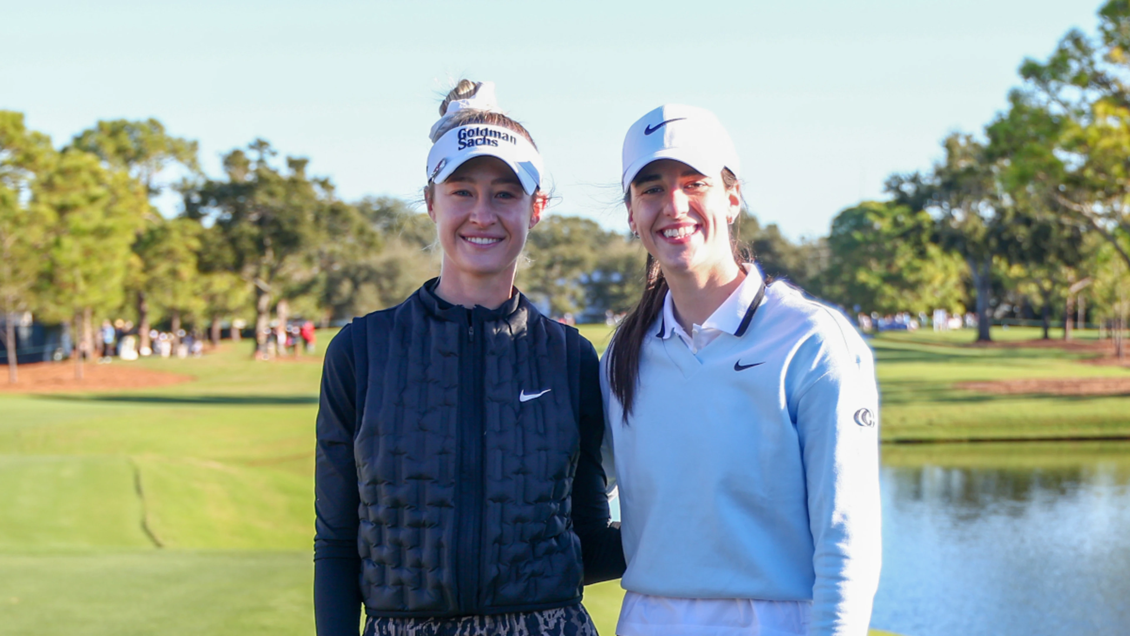 WNBA star enjoys 'powerful' pro-am round with Korda