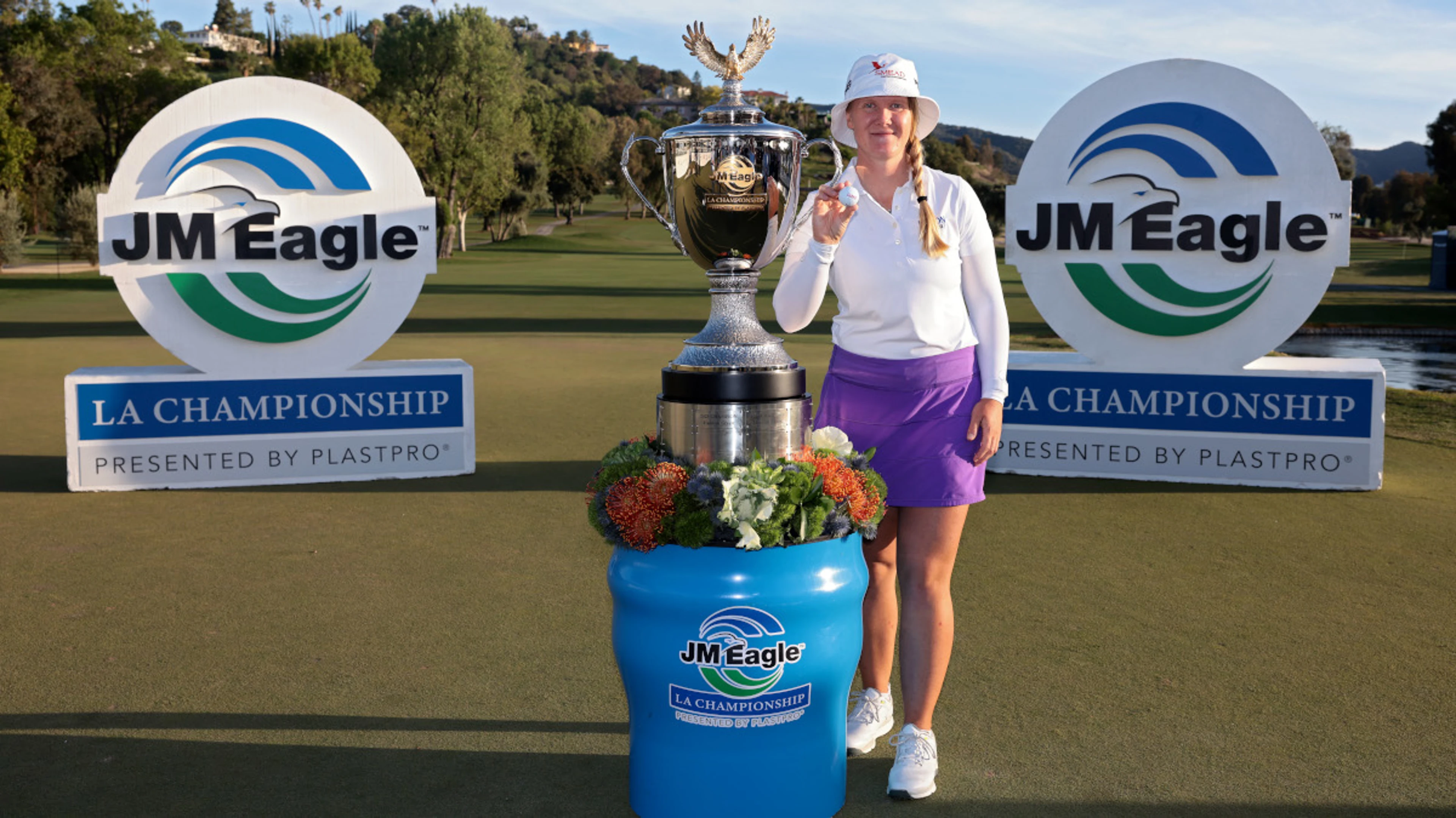 Swede Lindblad gets first win in just third LPGA start