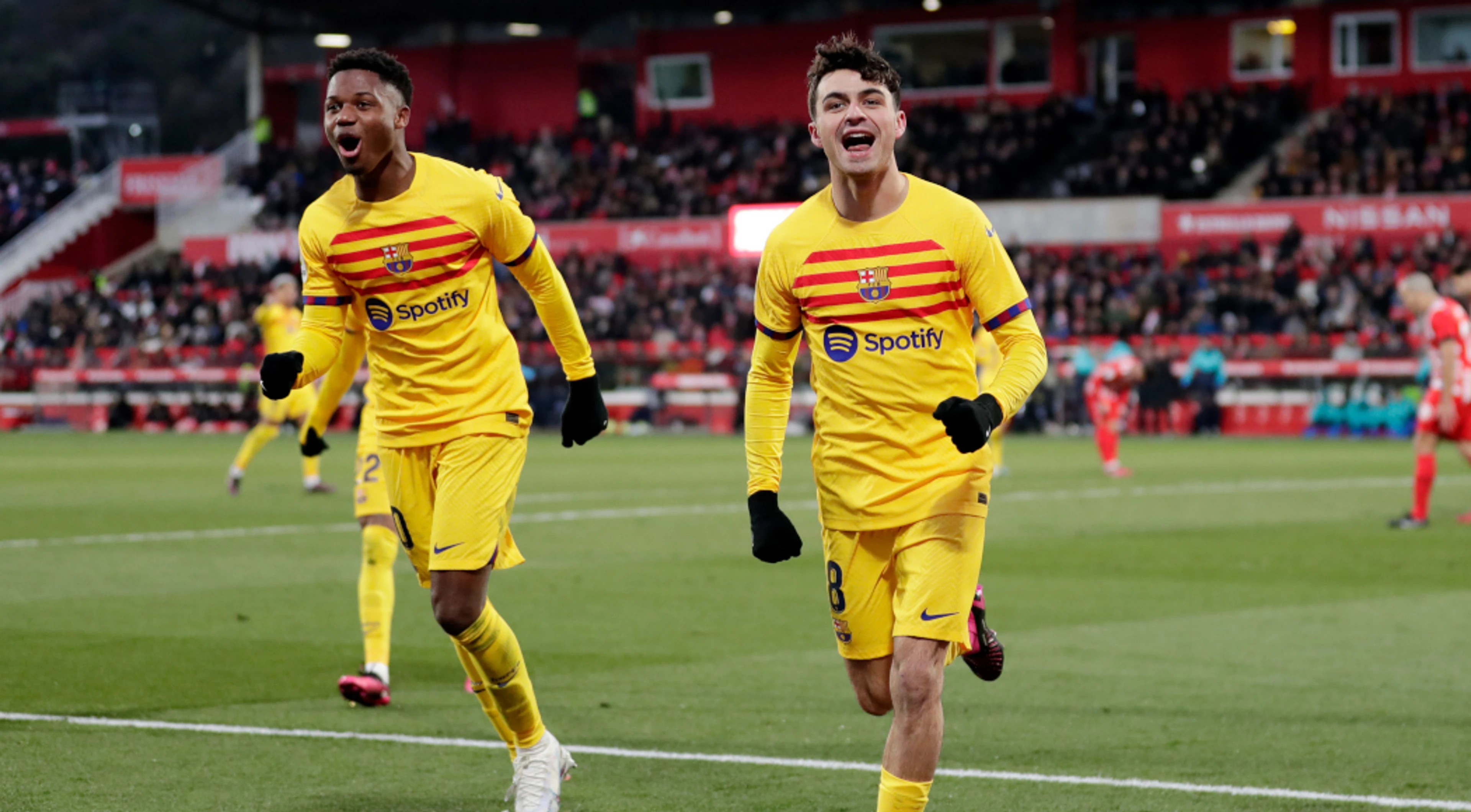 Pedri earns subdued Barca nervy derby win at Girona