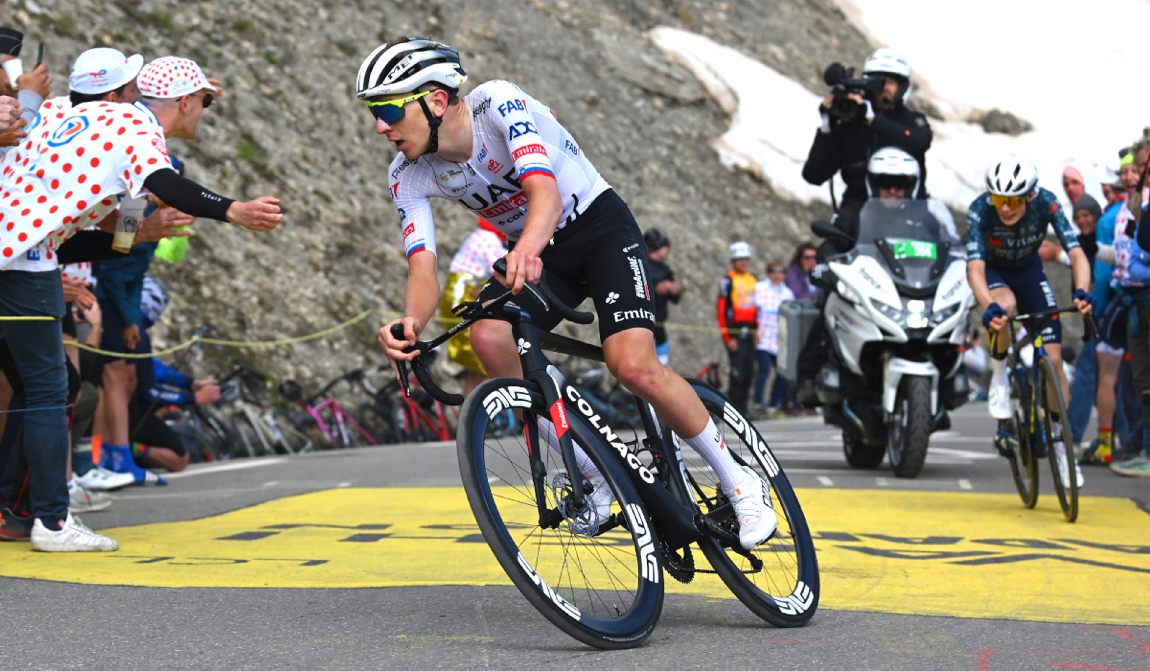 Pogacar keeps Tour lead as Evenepoel wins 7th stage time-trial