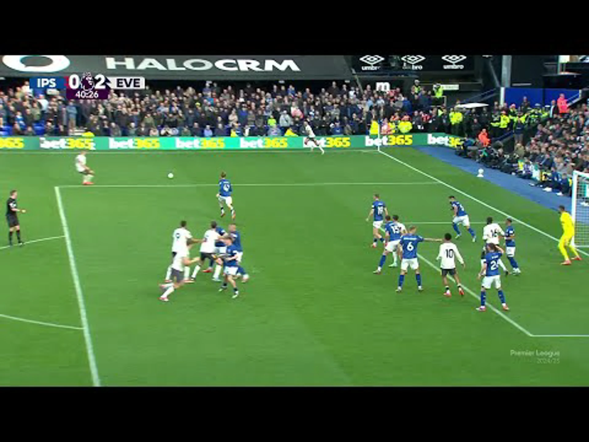 Michael Keane | 40ᵗʰ Minute Spectacular Goal v Ipswich Town