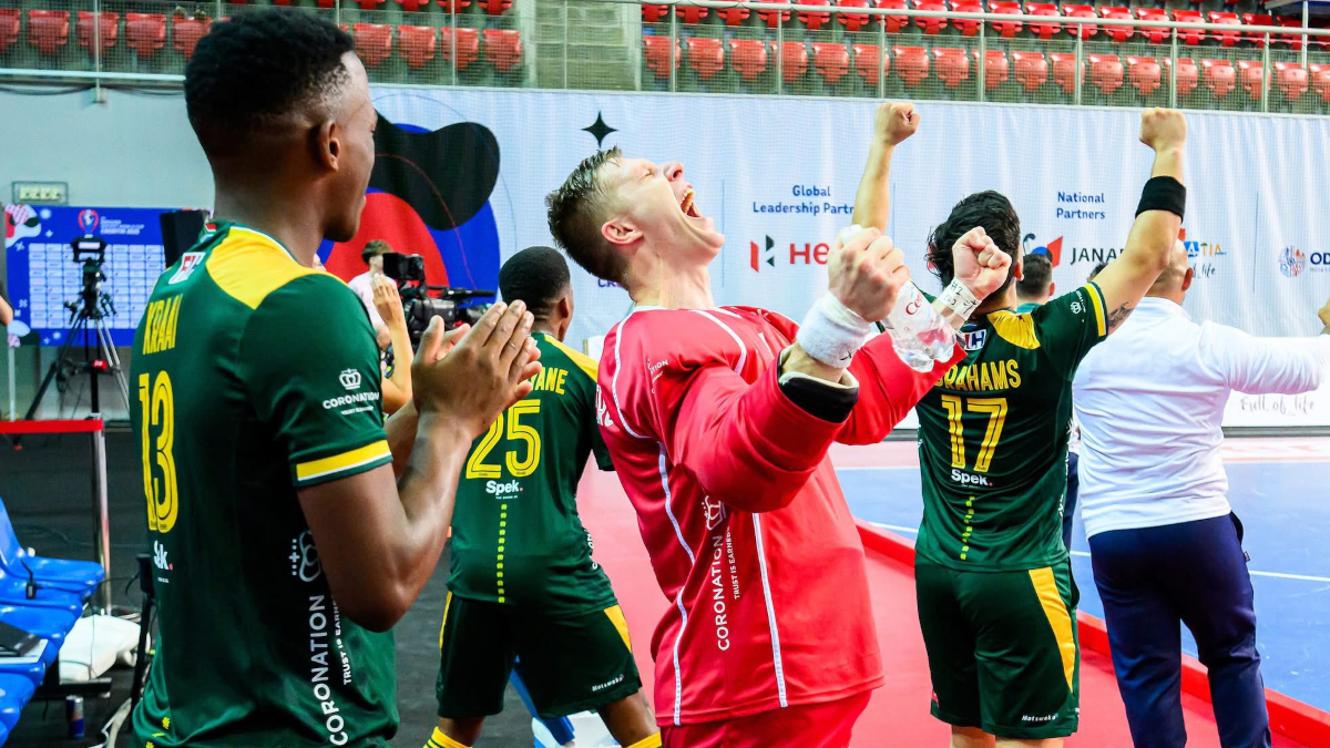 Historic bronze medal for South Africa