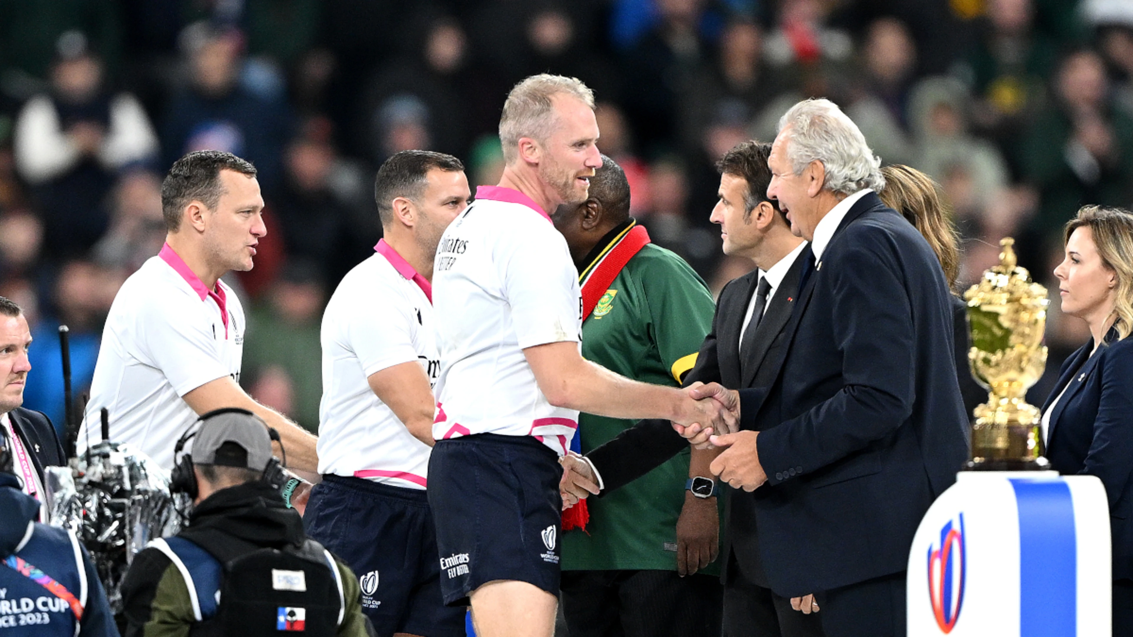 Rugby World Cup officiating criticised by former All Blacks