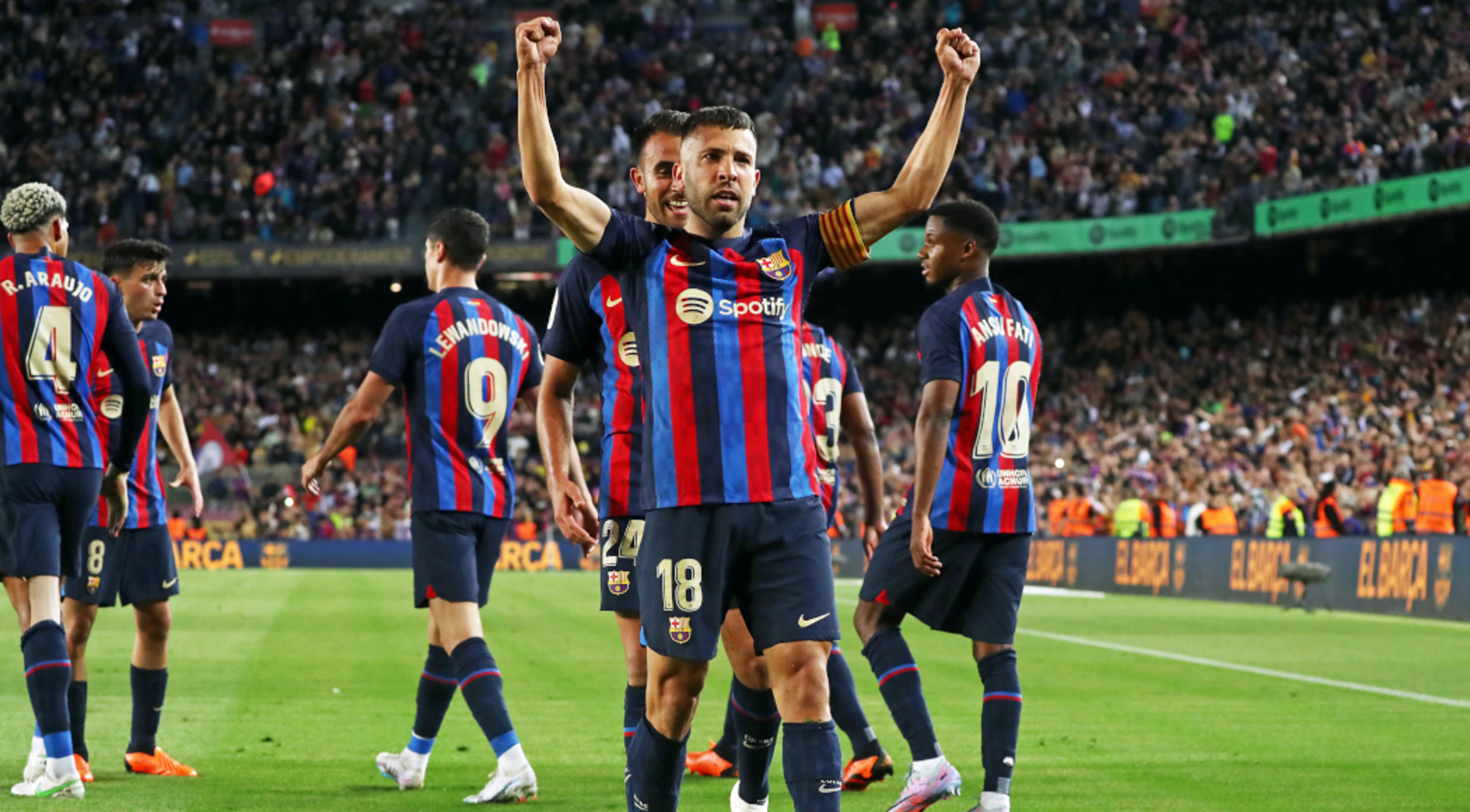 Barcelona eye derby win to secure title