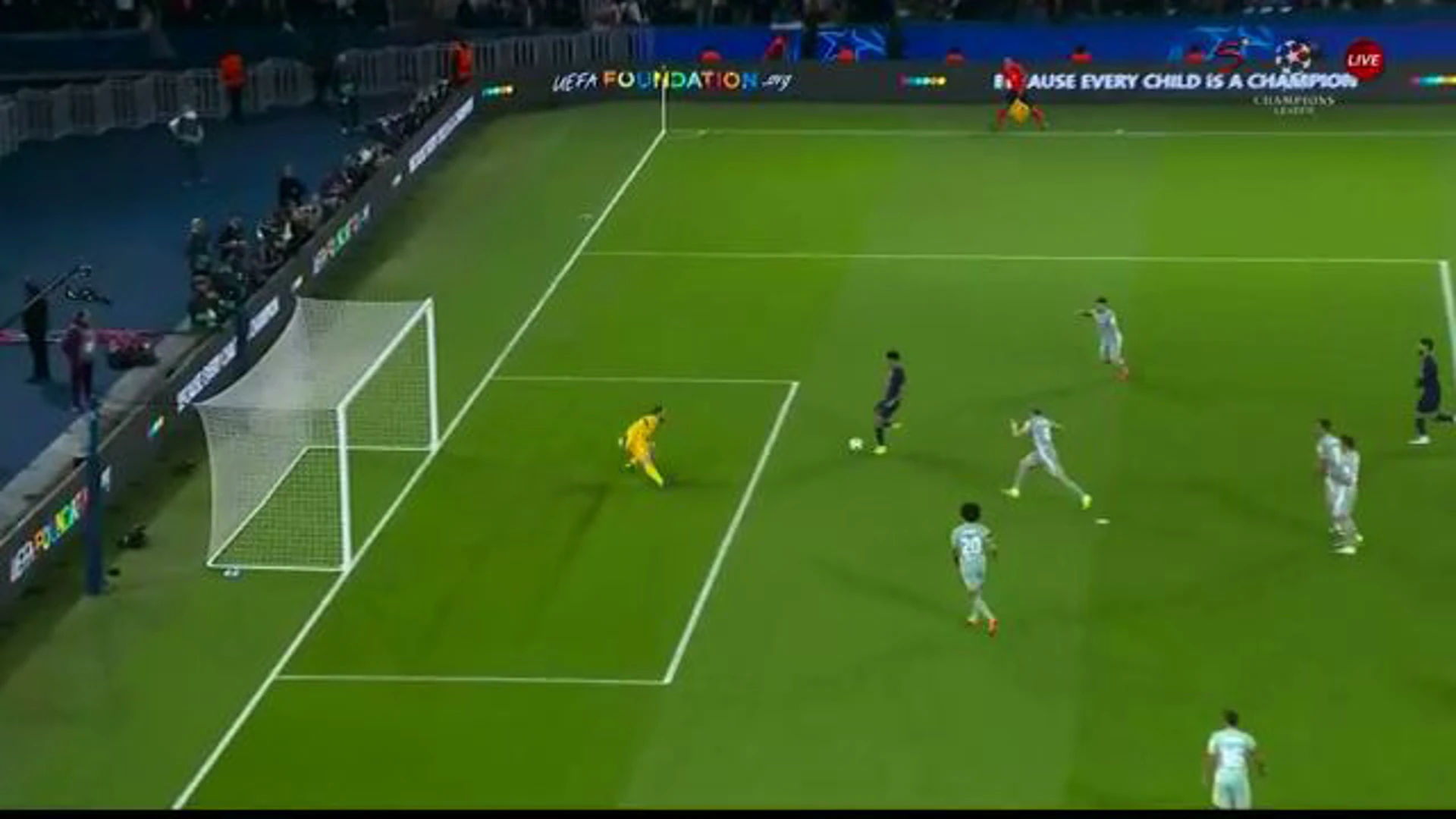 Warren_Ziire | Goal | PSG v A Madrid