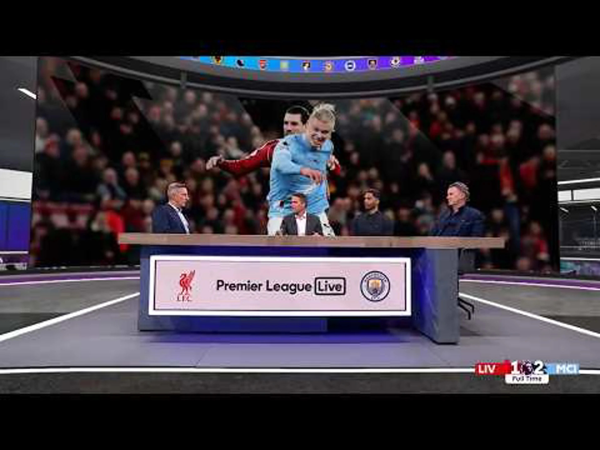 Discussion of the Disallowed Goal and Red Card | Liverpool v Manchester City | Premier League