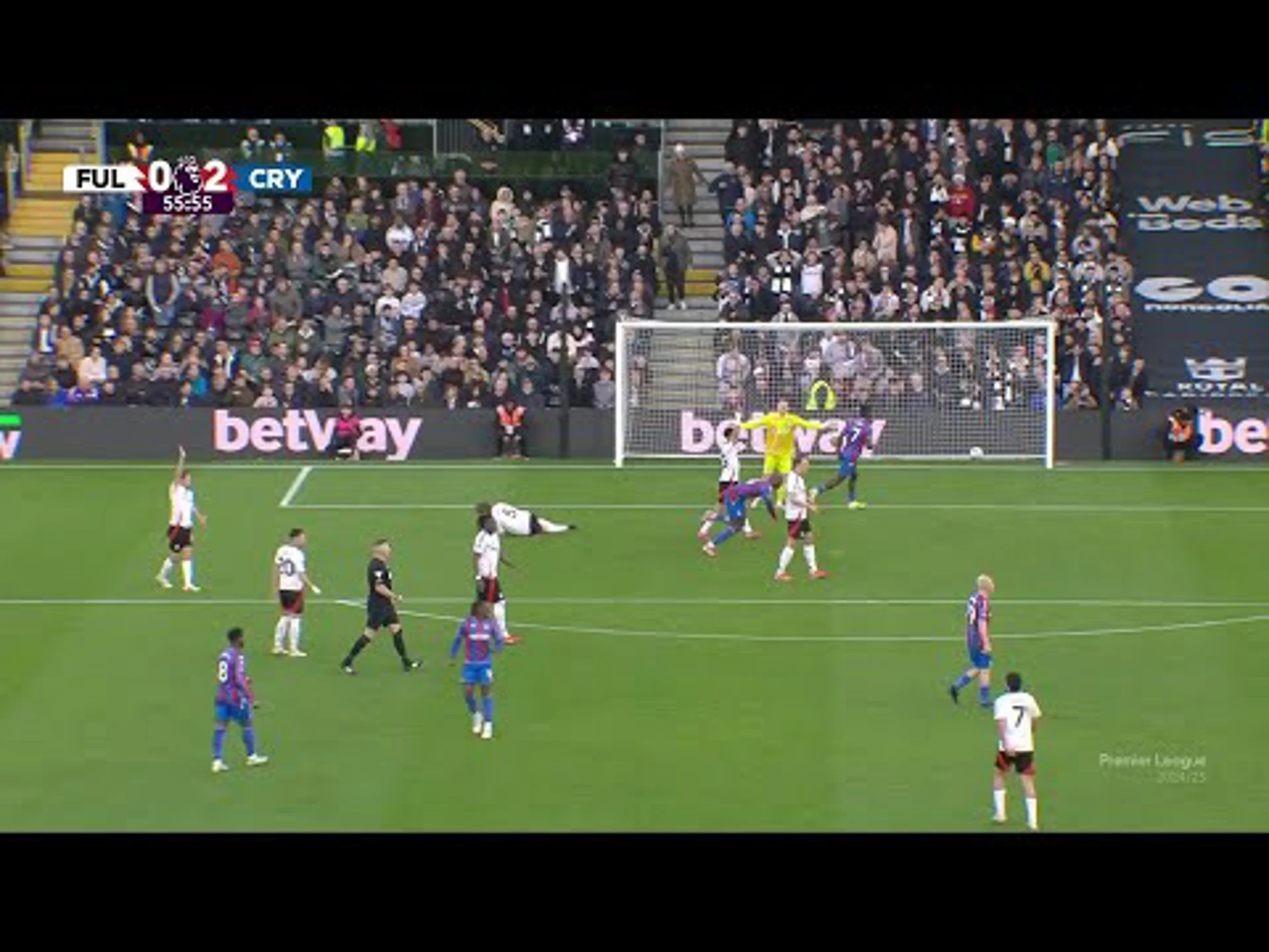 Jean-Philippe Mateta | 55ᵗʰ Minute VAR v Fulham