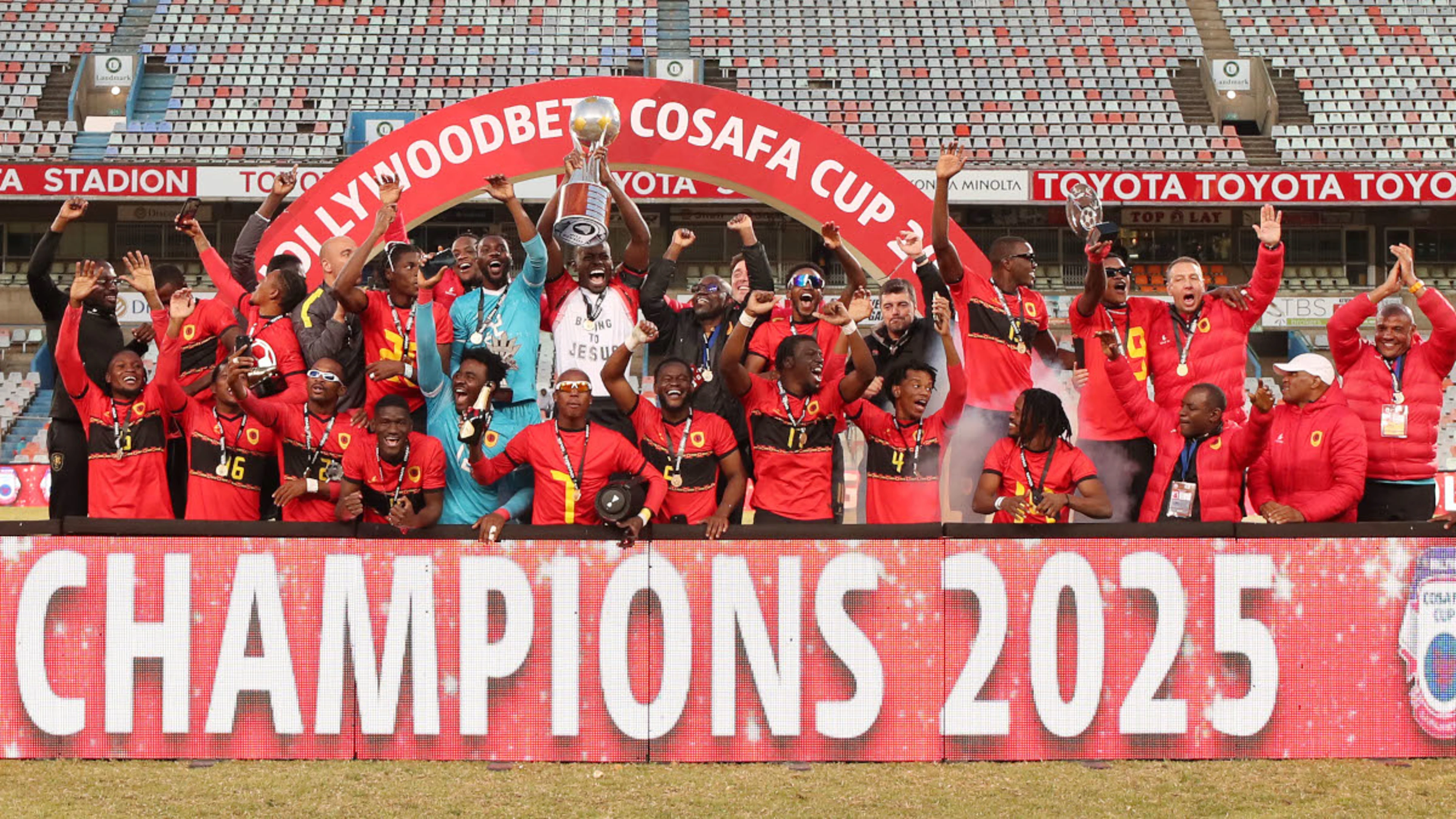 COSAFA CUP: Angola stun South Africa to win back-to-back titles