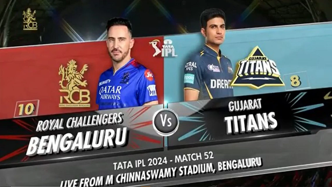 Royal Challengers Bengaluru v Gujarat Titans | Match Highlights | Indian Premier League T20