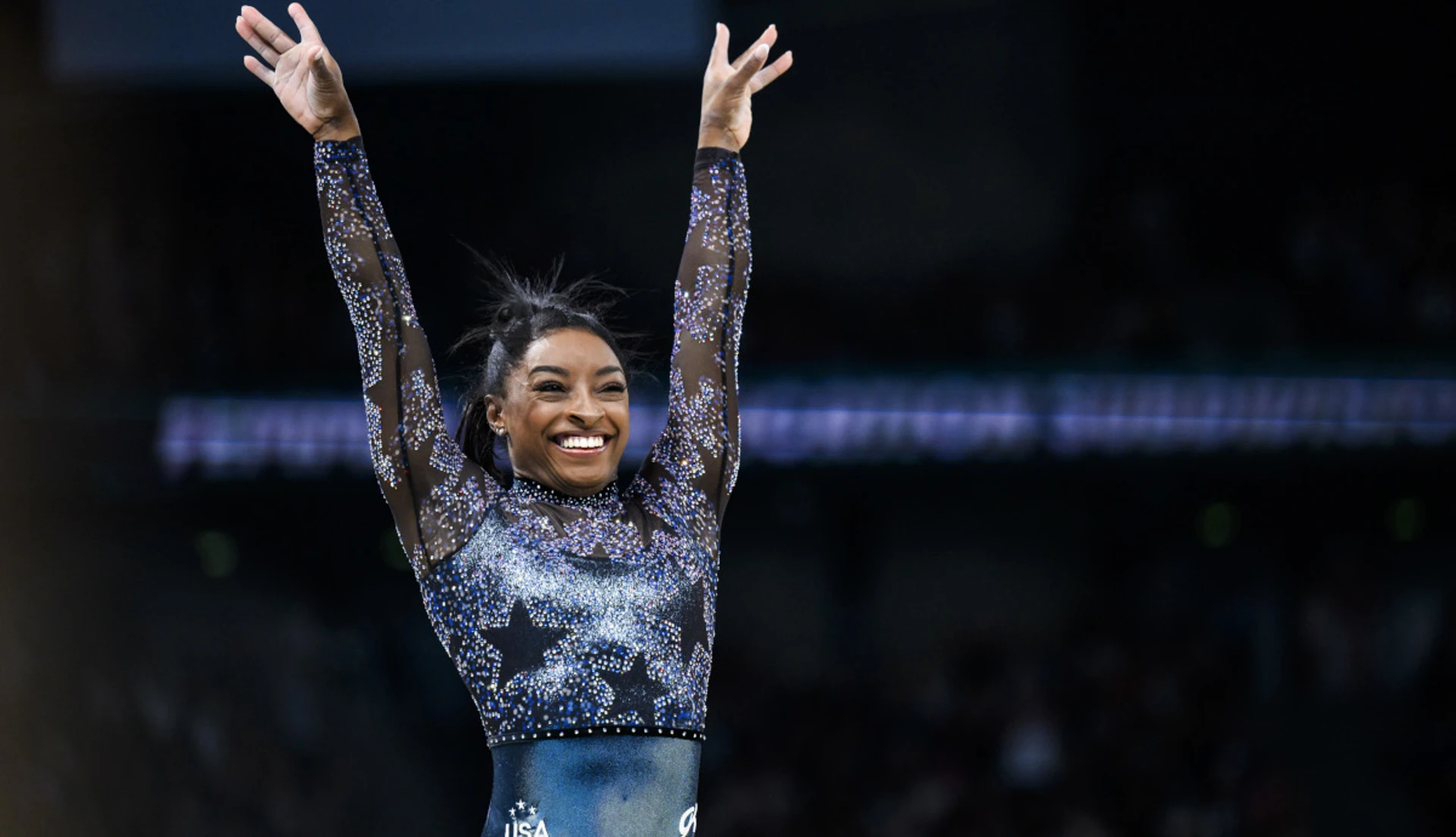 Biles eyes Olympic gymnastics glory as Marchand cruises in the pool