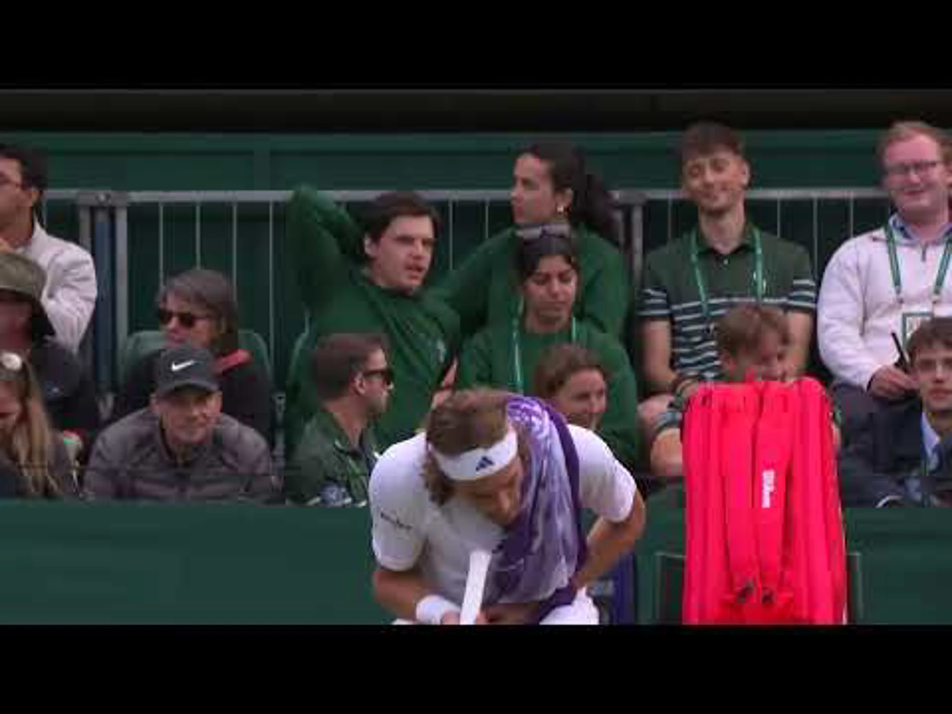 Taro Daniels v Stefanos Tsitsipas | Match Highlights | Wimbledon