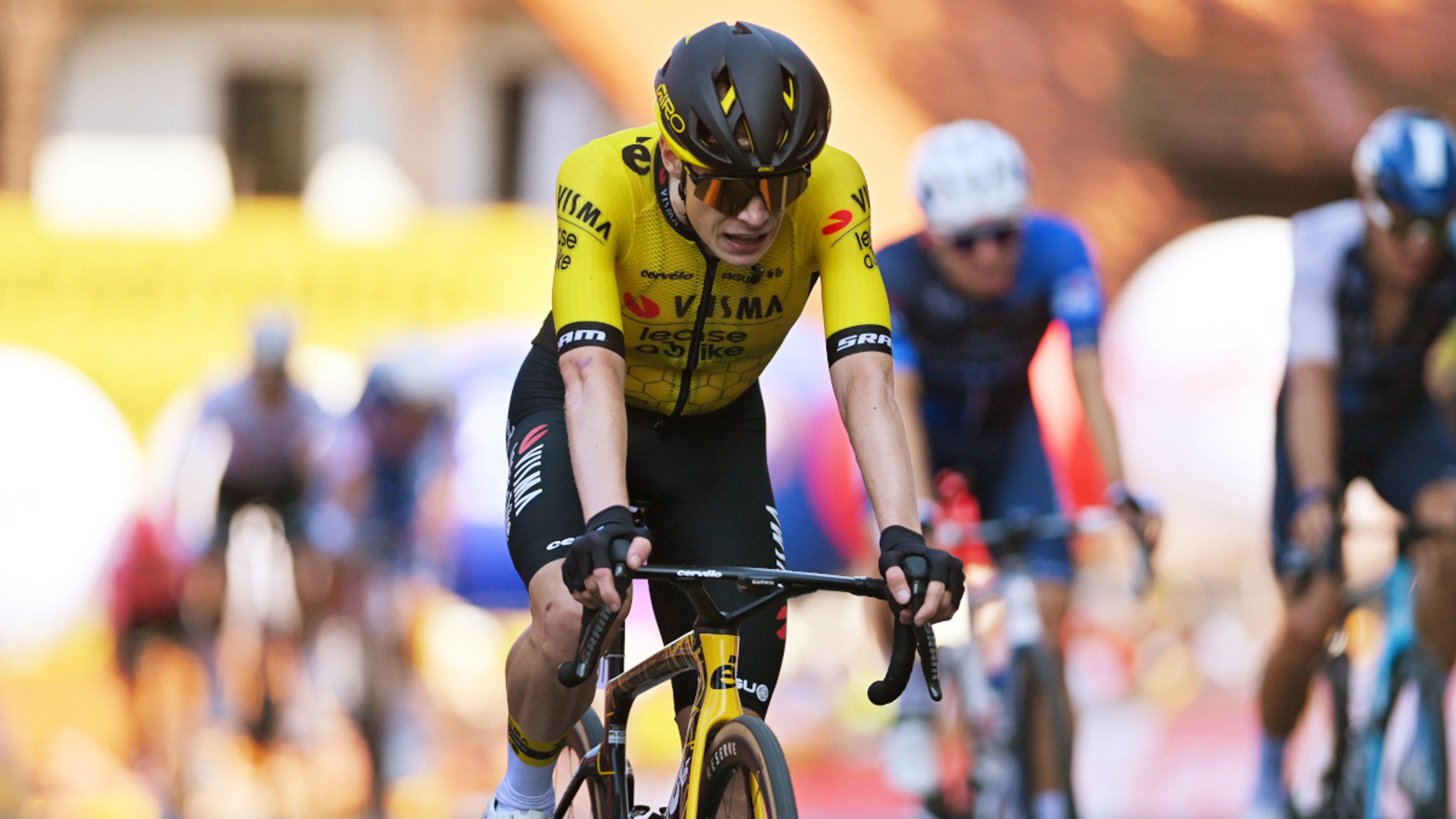 Vingegaard fourth in opening stage of Tour of Poland