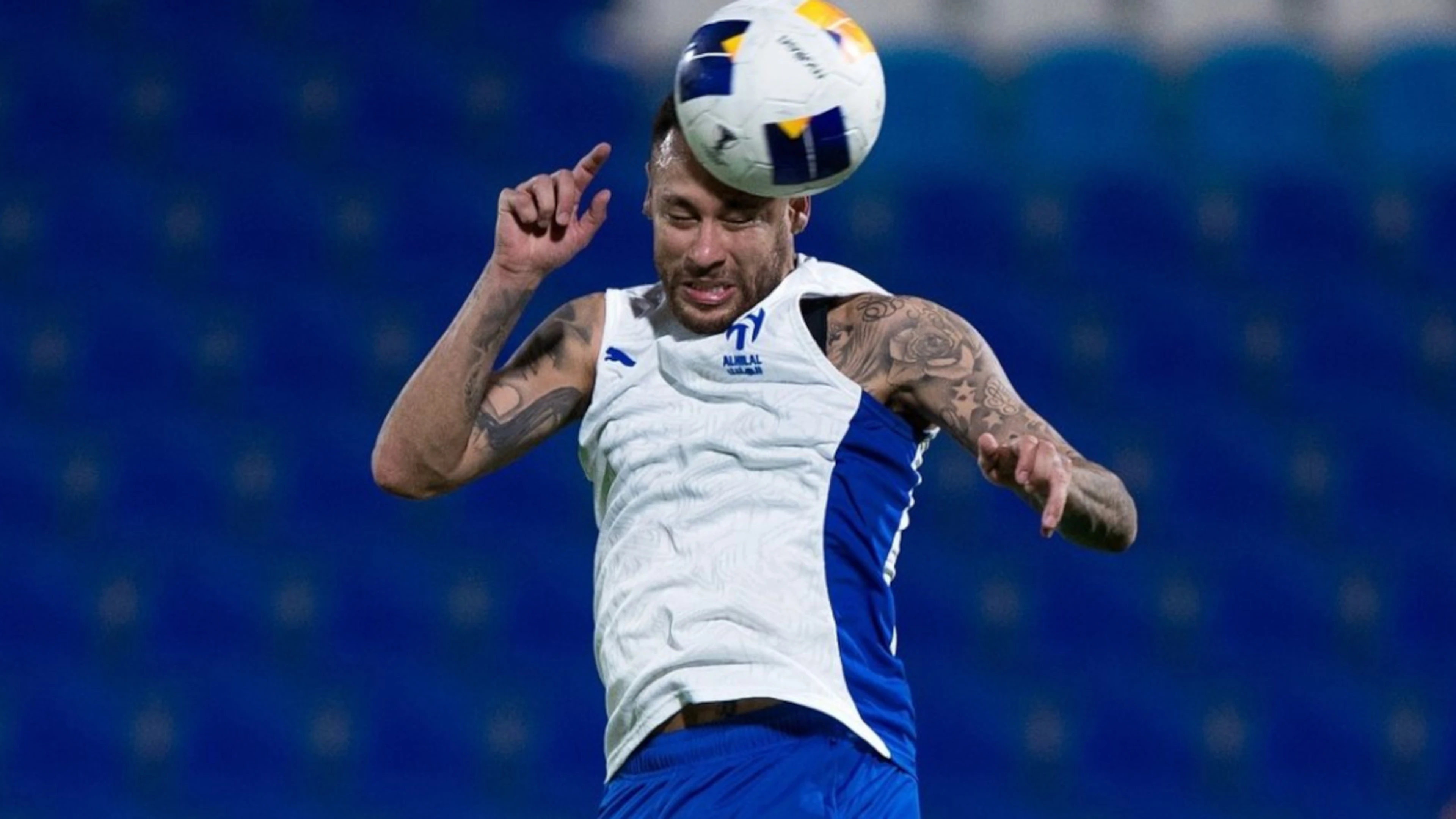 Neymar trains again with Saudi team after long injury lay-off