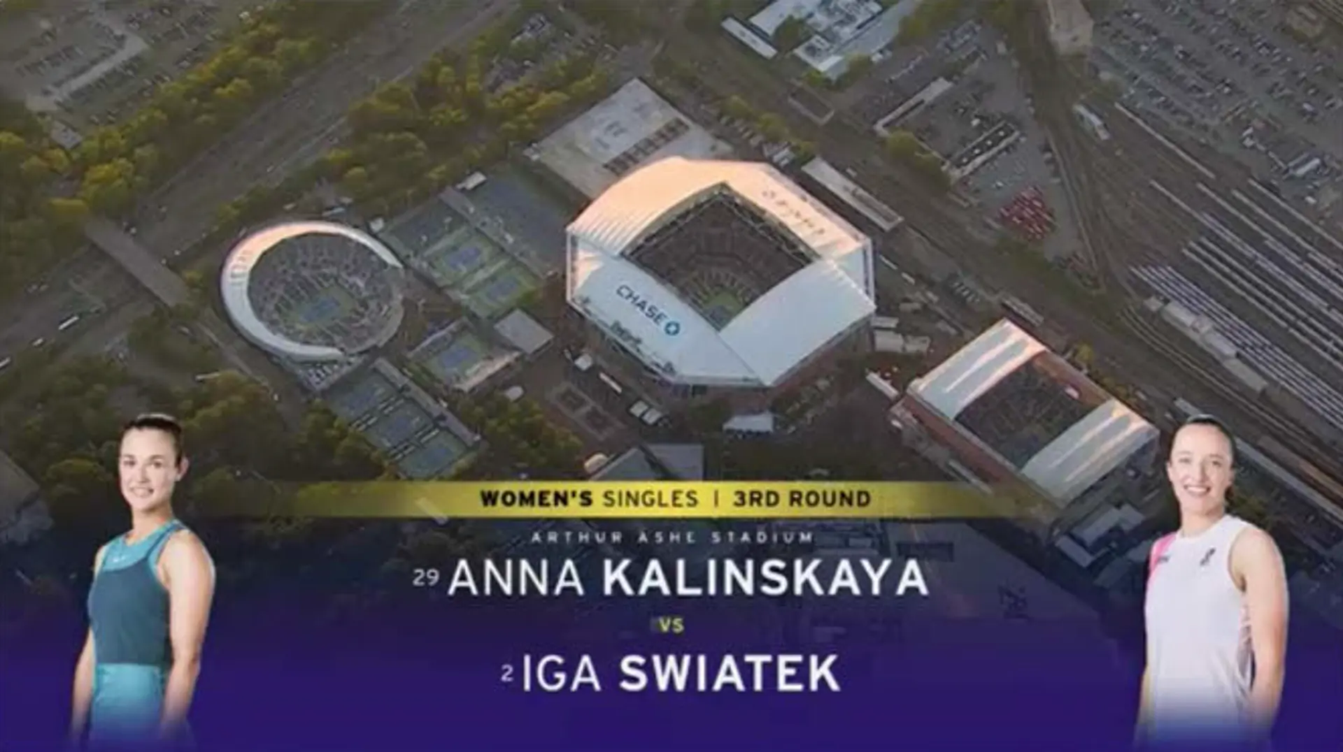Kalinskaya v Swiatek | Match Highlights | US Open