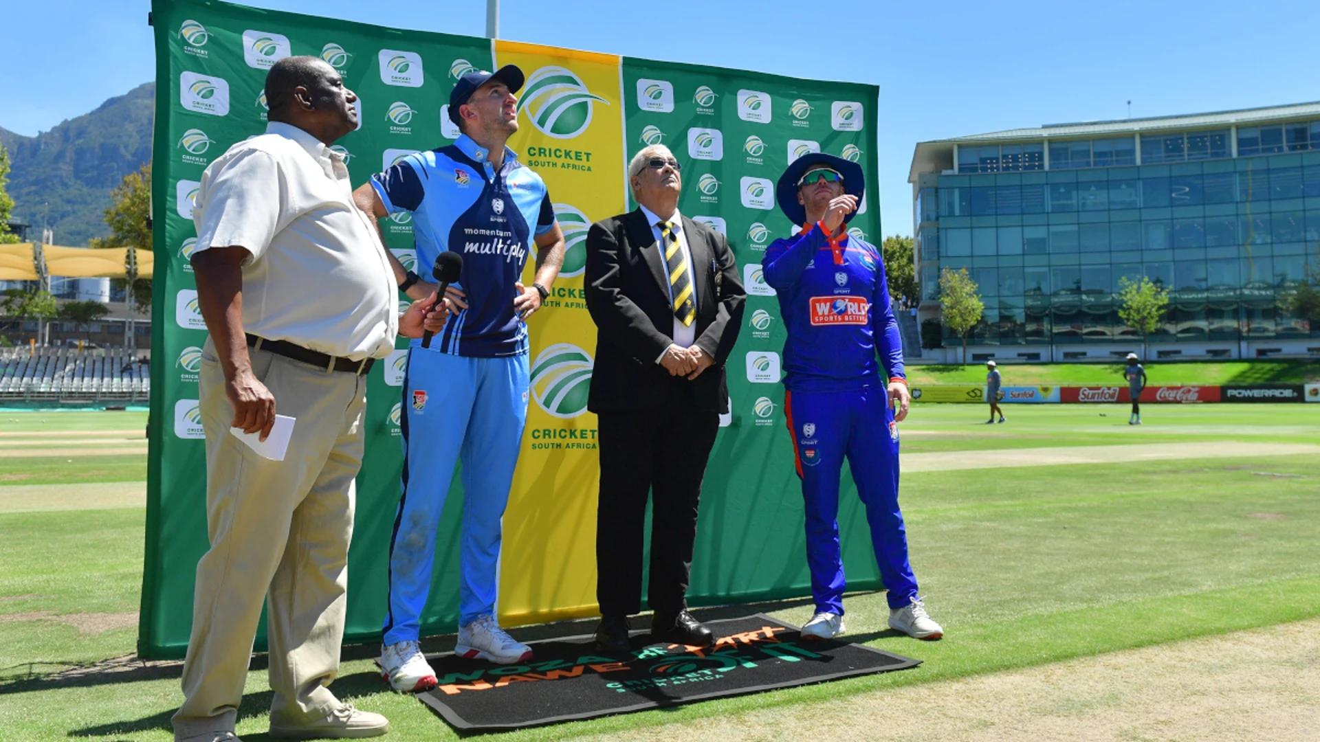 Titans win toss and choose to bat against Western Province