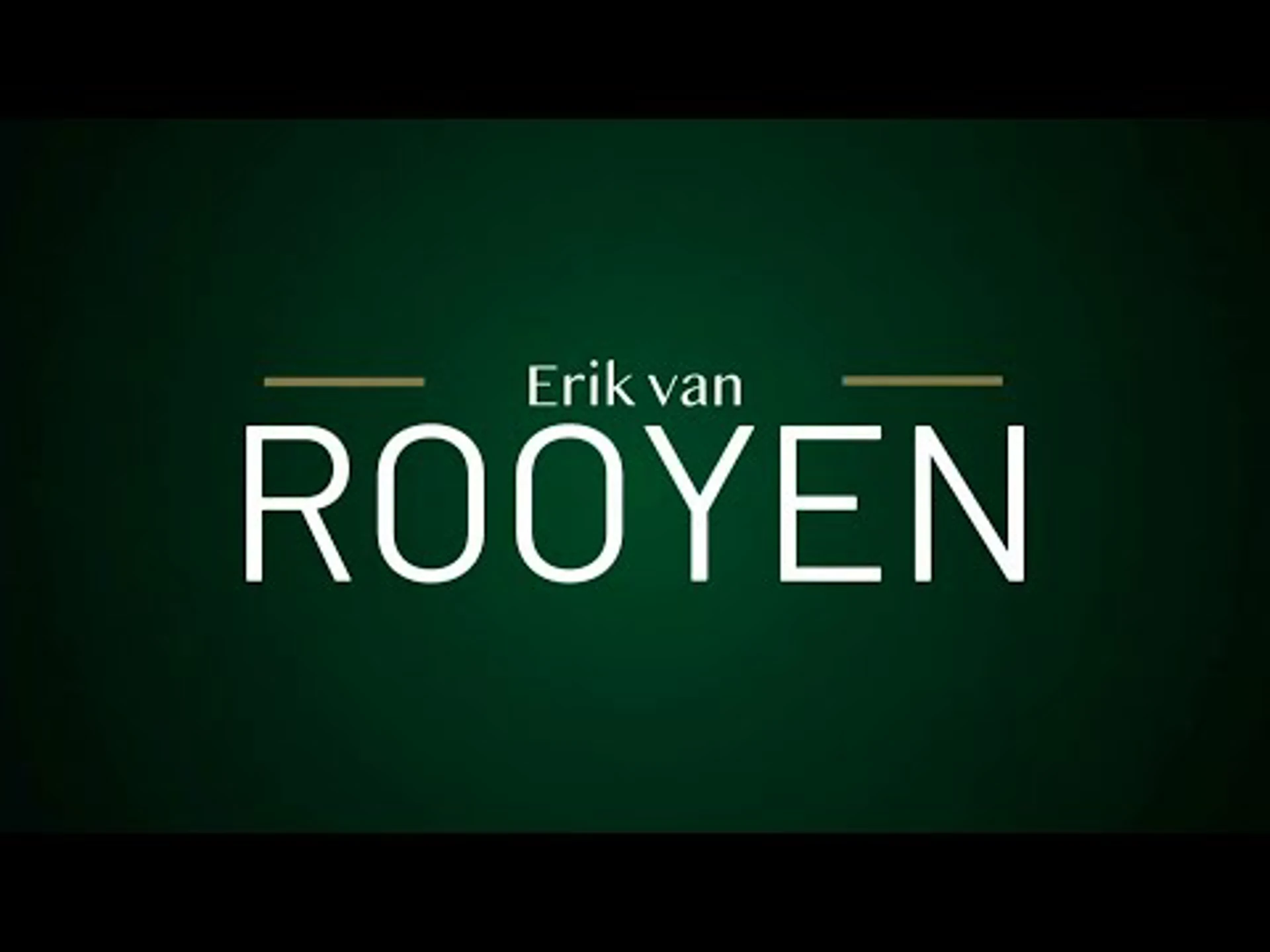Erik van Rooyen | Nedbank Golf Challenge | SuperSport