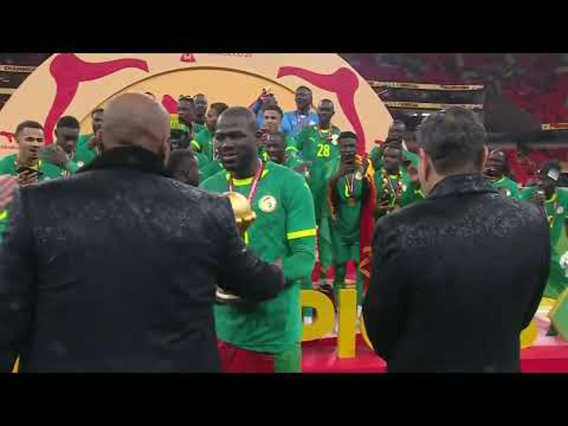 AFCON FINAL | Medals and Trophy | Senegal