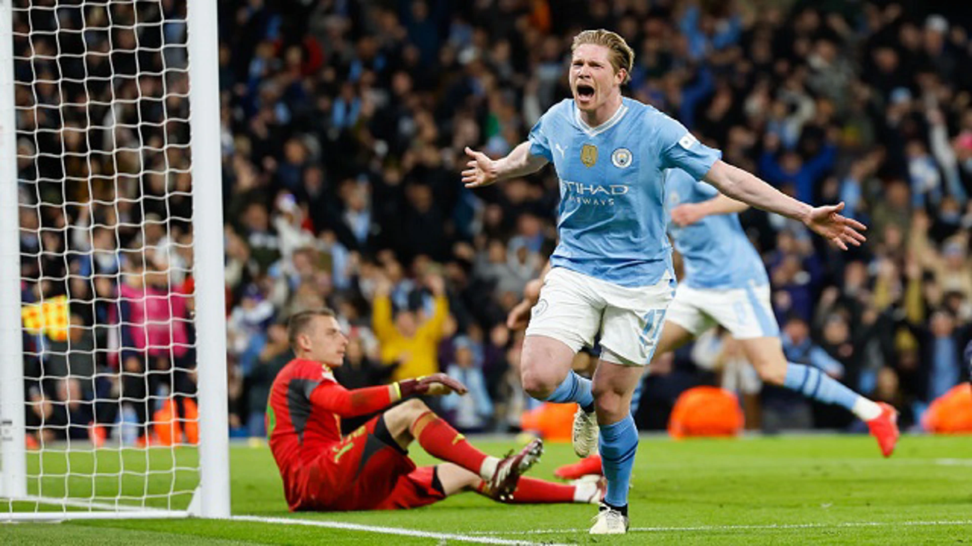 Kevin De Bruyne Goal | Manchester City v Real Madrid | QF 2nd Leg | UEFA Champions League