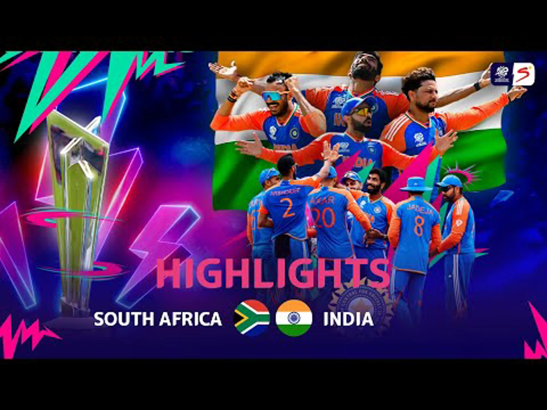South Africa v India | Final | Match Highlights | ICC T20 World Cup