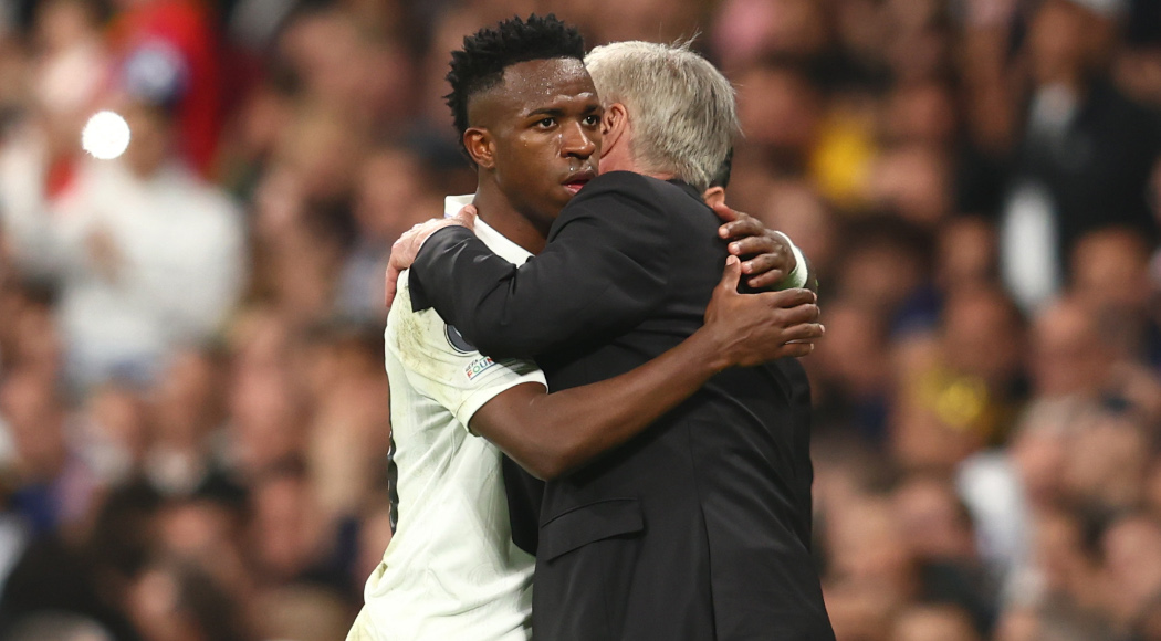 Ancelotti backs Vinicius to escape Araujo shackles