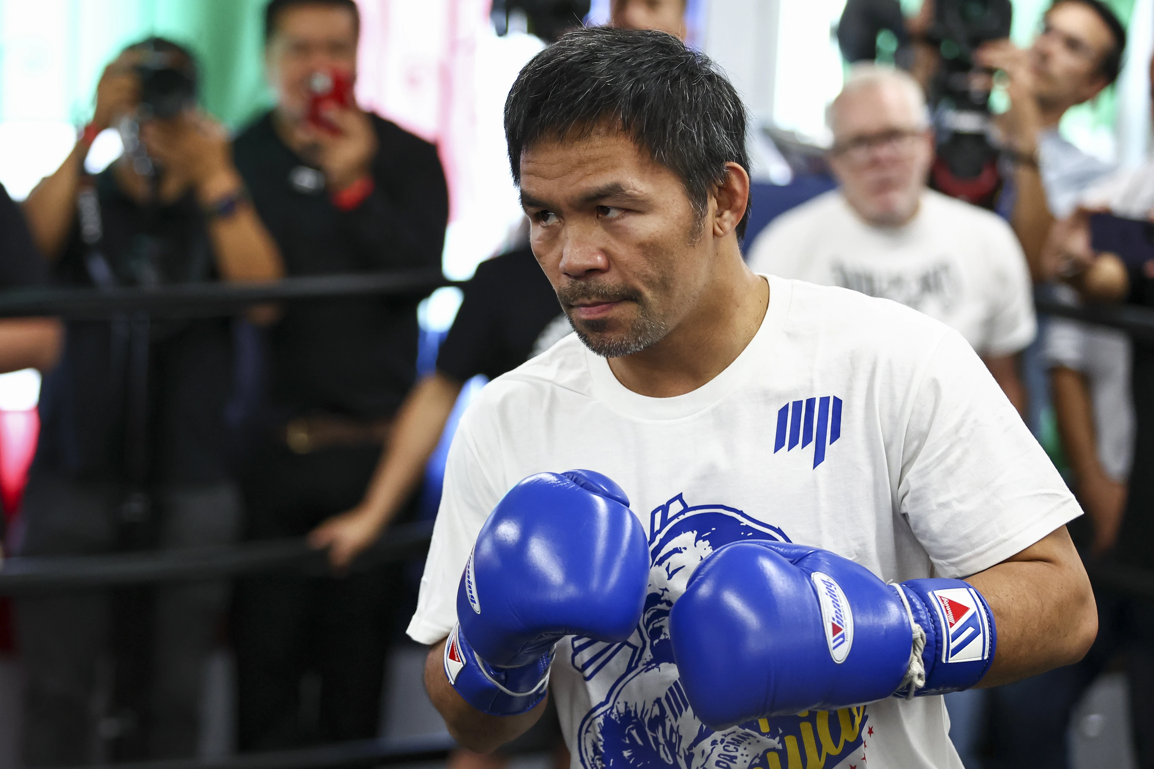 Pacquiao 'hungry' for comeback after four-year layoff