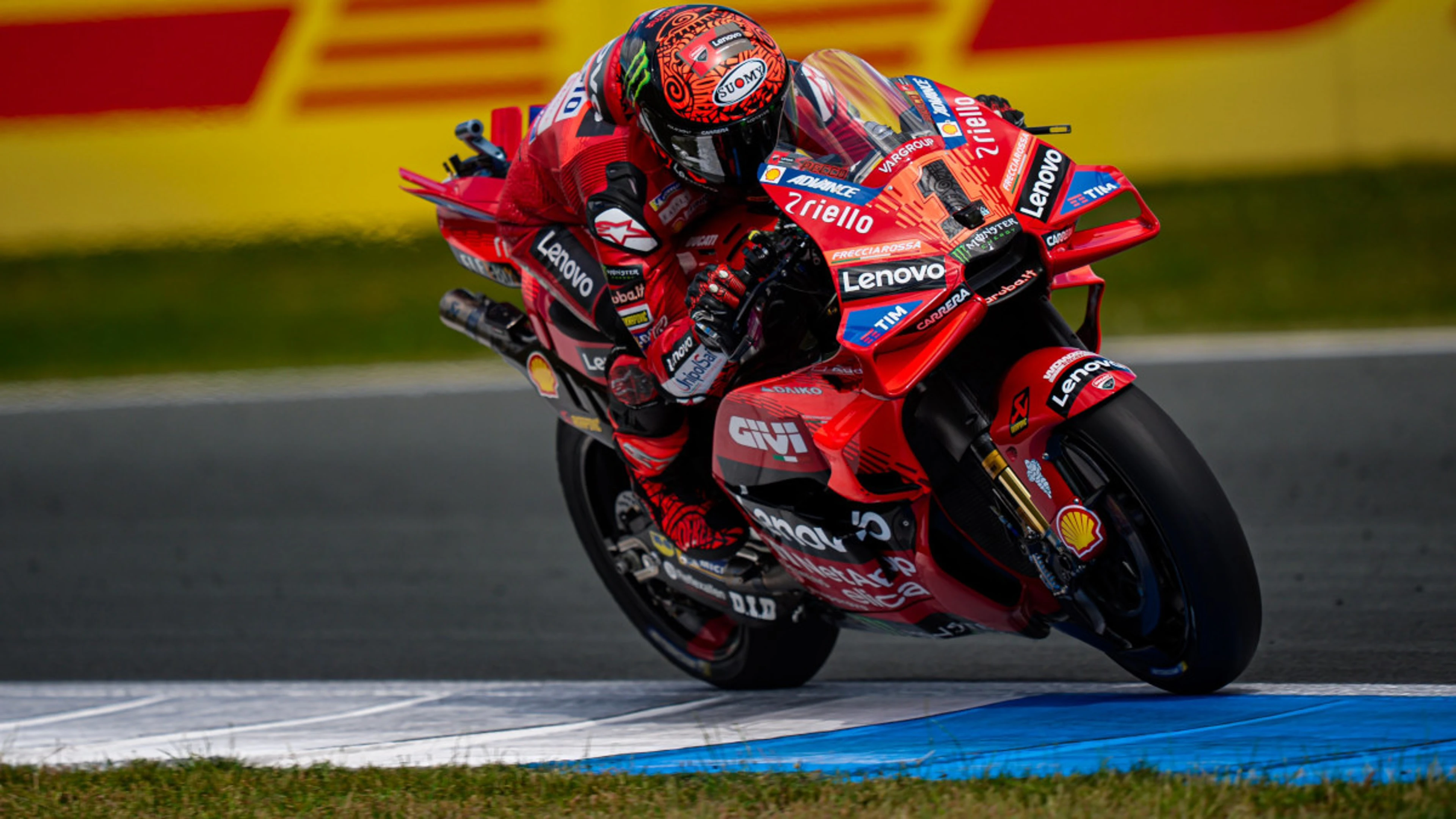 Bagnaia claims third consecutive Dutch MotoGP