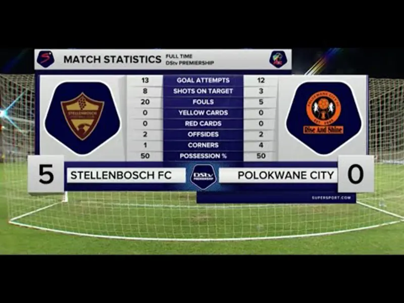 Stellenbosch v Polokwane City | Match Highlights | DStv Premiership