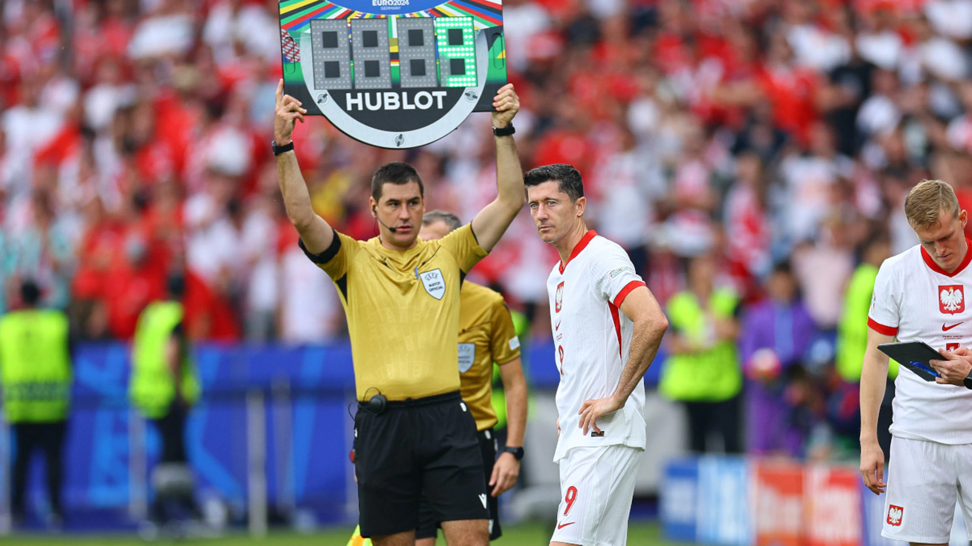 Lewandowski was fit in Austria defeat, says Poland coach