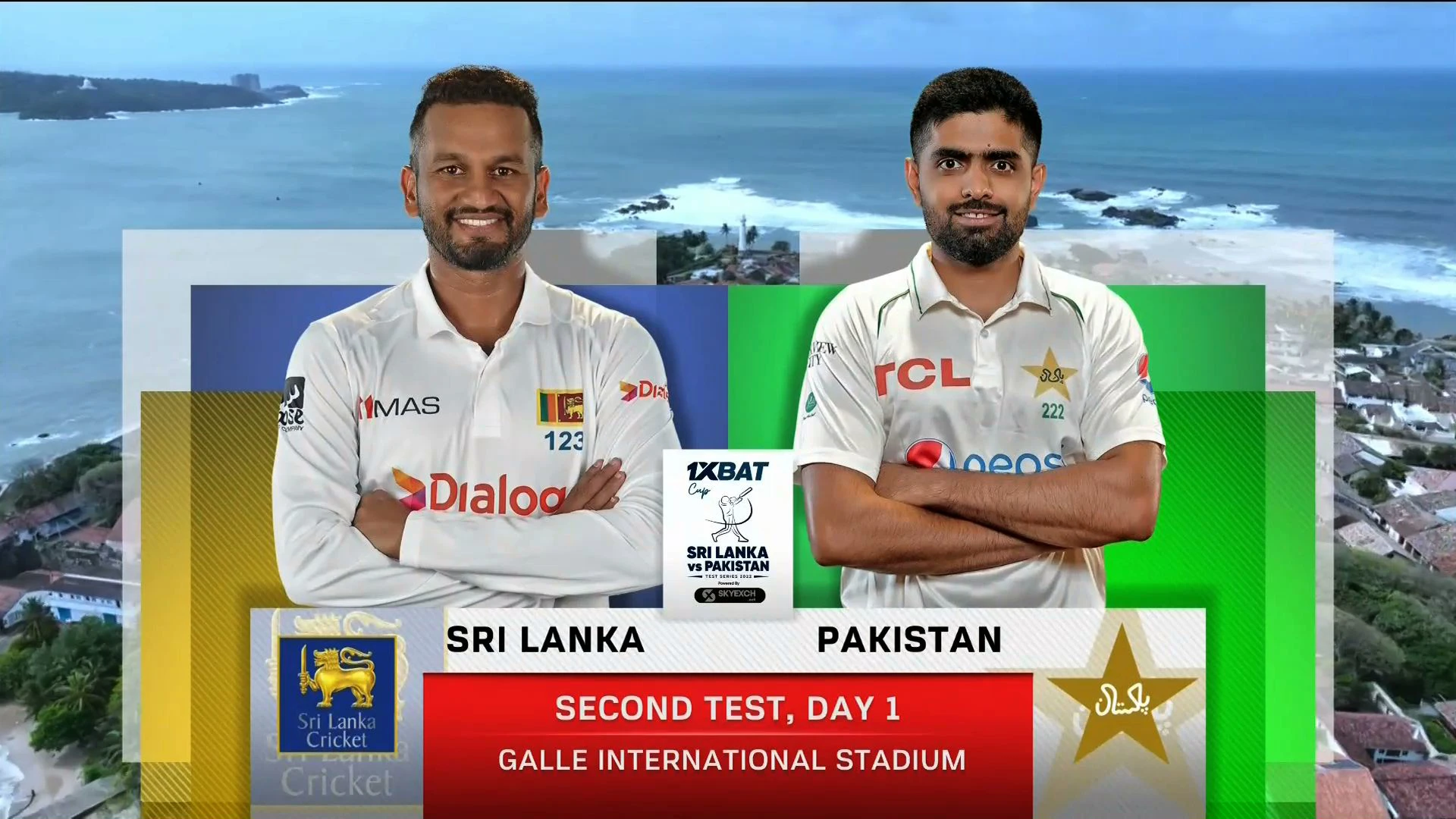 Sri Lanka v Pakistan | Test 2 Day 1 | Highlights