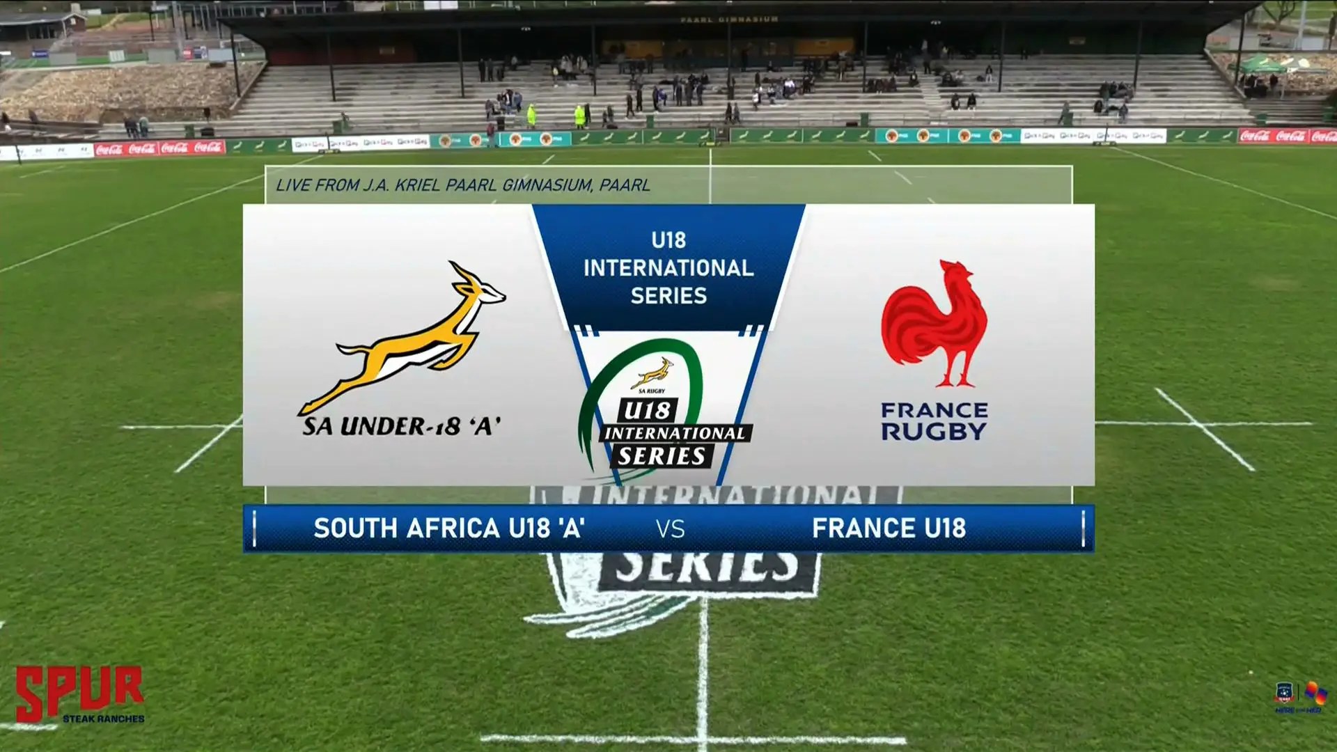 France v SAA | Match Highlights | U18 International Series