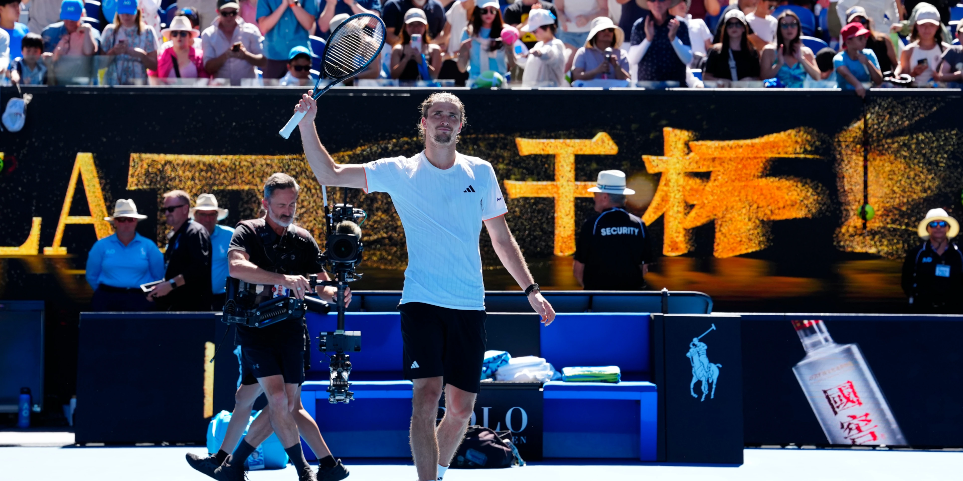 Zverev happy with response after wobble in opening Melbourne win