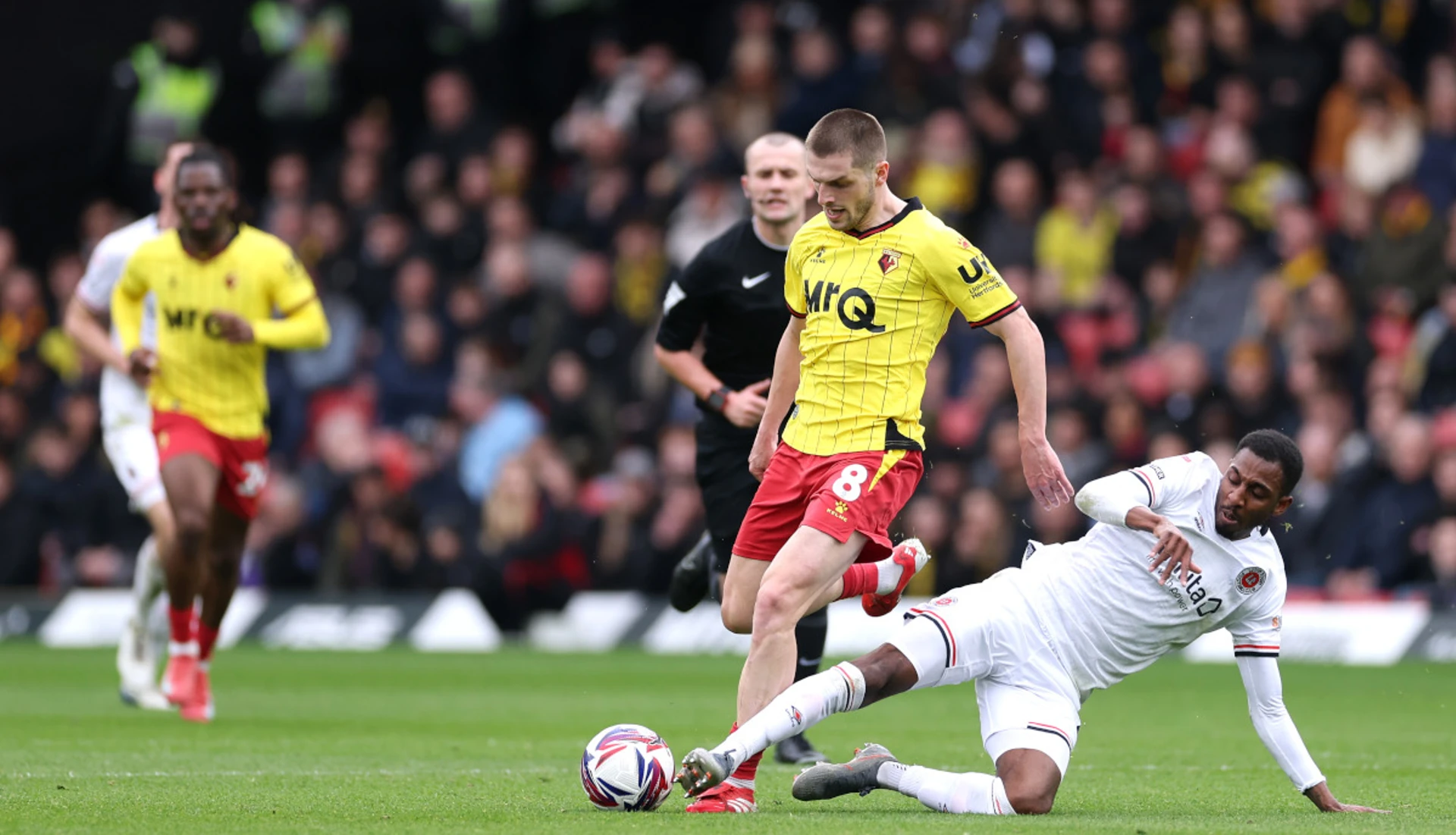 Watford beat rivals Luton to boost play-off push