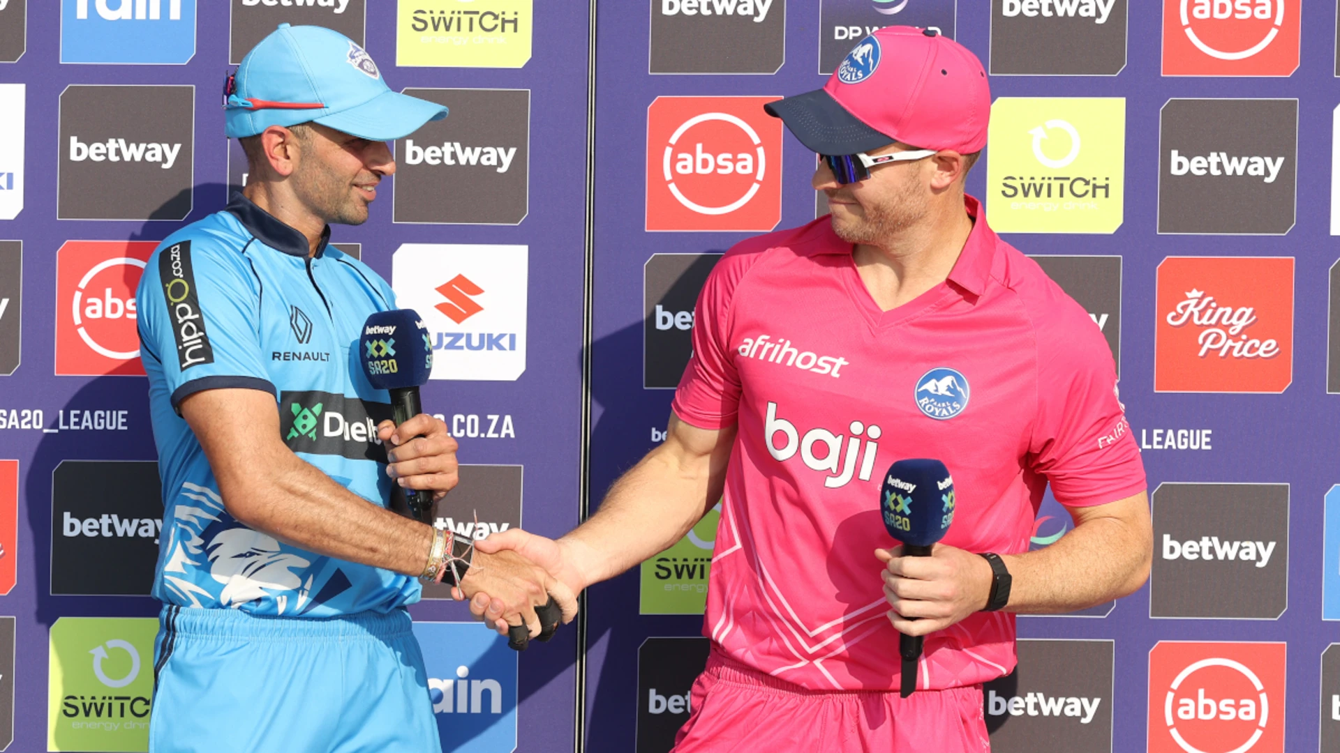 Capitals win toss and bat v Royals in SA20 playoff hunt