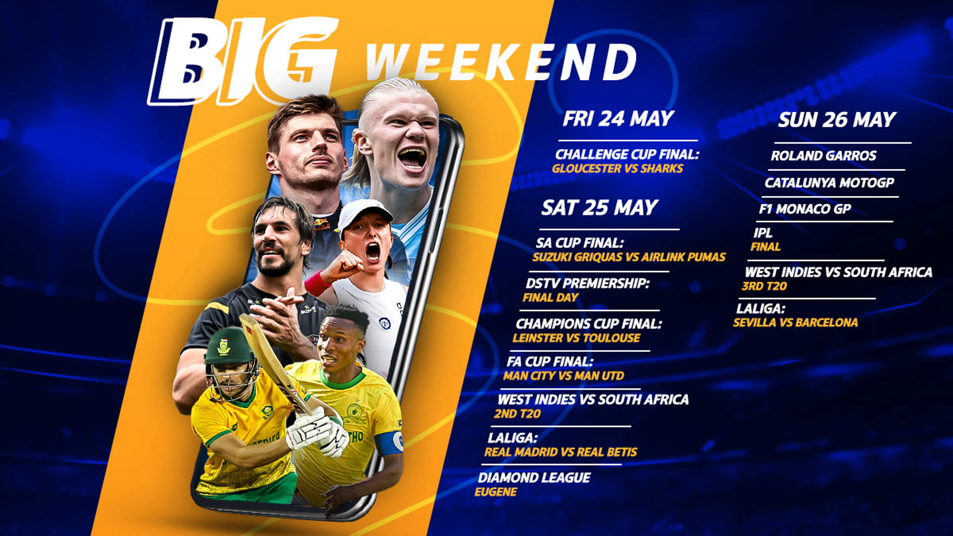 The BIG weekend on SuperSport