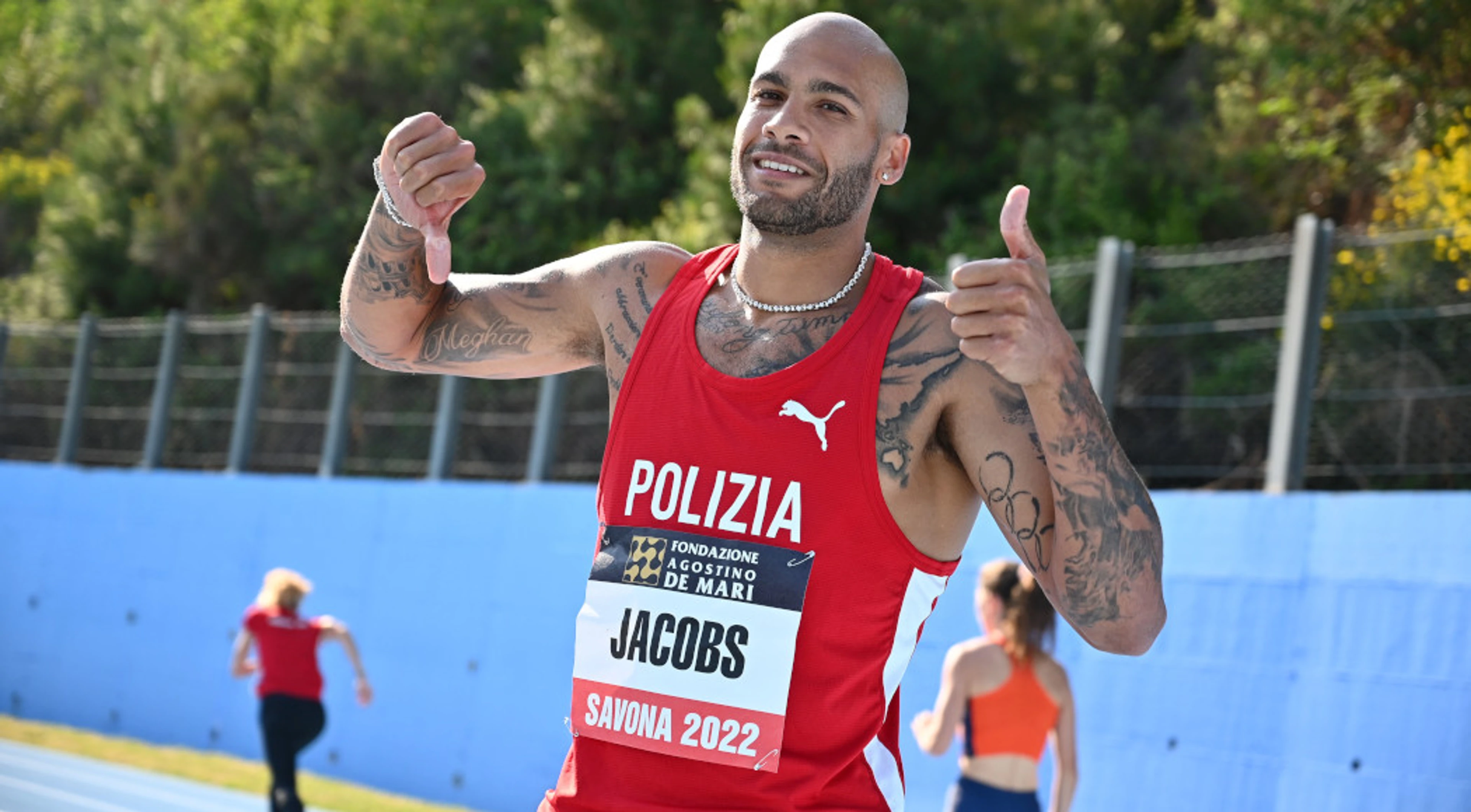Olympic champion Jacobs wins Italian 100m title