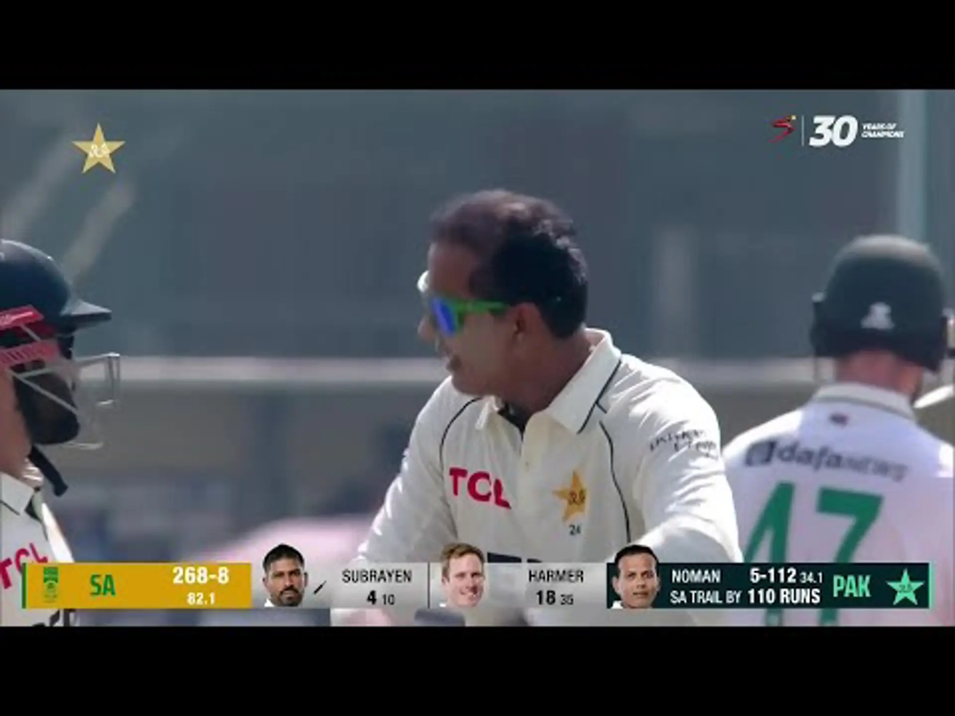 Pakistan v South Africa | 1st Test | 2nd innings | Noman Ali 4