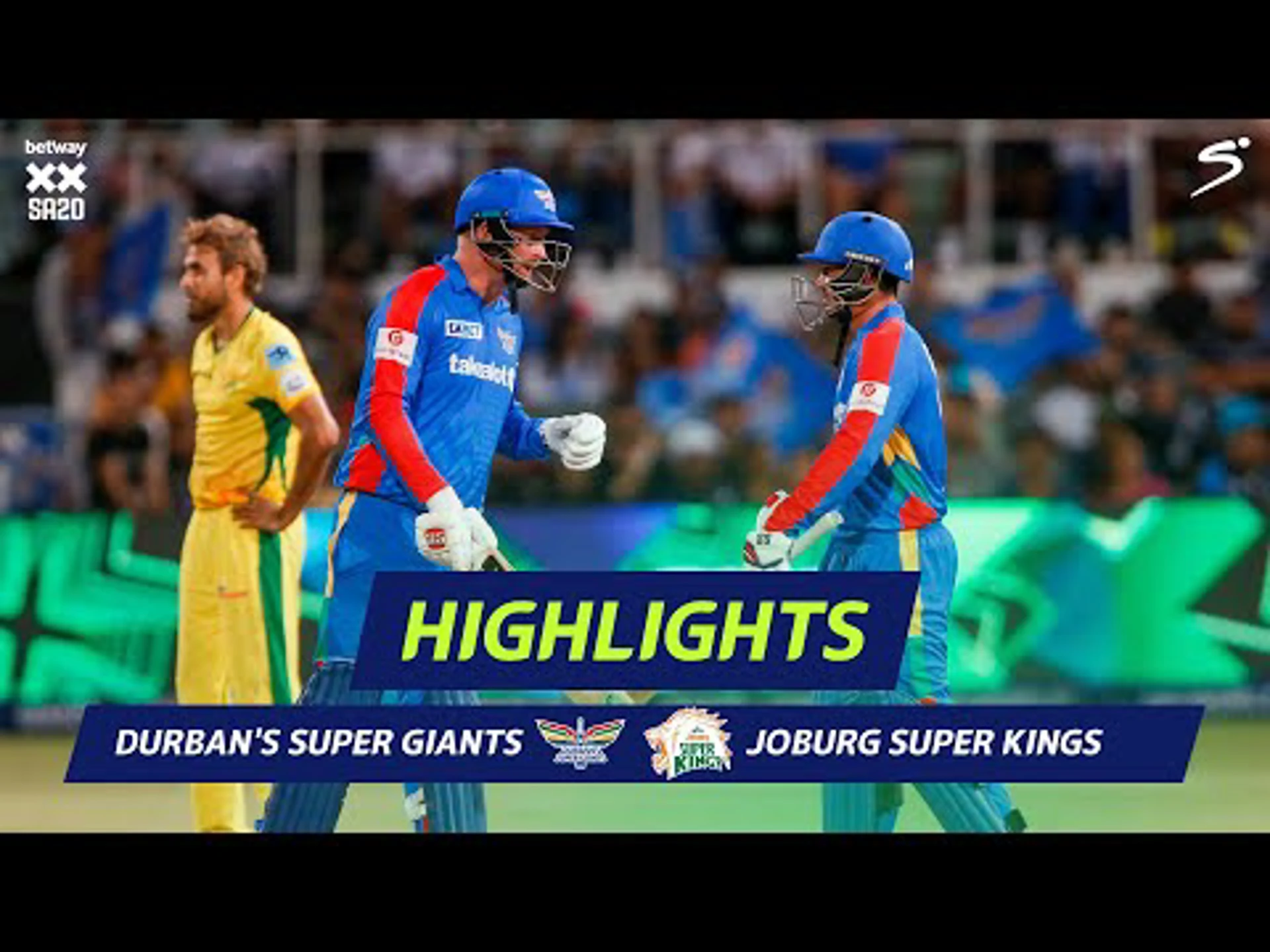 Durban's Super Giants v Joburg Super Kings | Short Highlights | Betway SA20