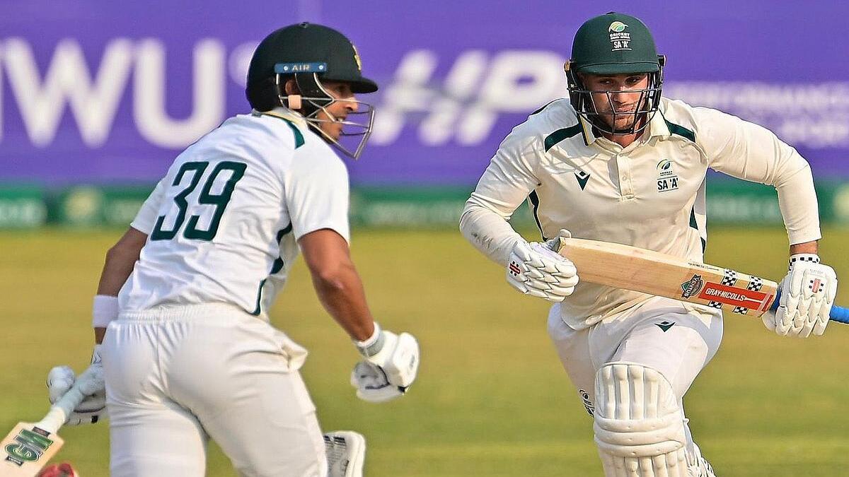 Herman brothers, Hamza give SA 'A' solid start in India