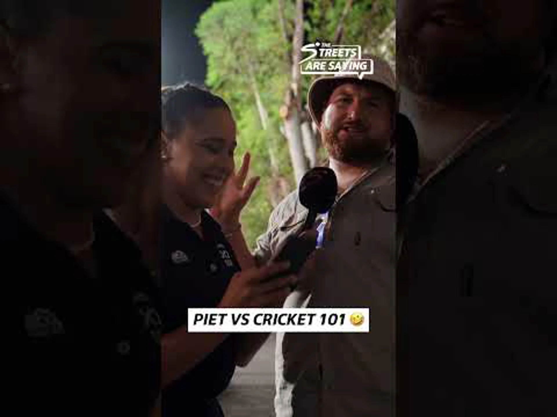 Piet is watching an entirely different version of cricket 😂🙆‍♂️ #BetwaySA20 | #SSCricket