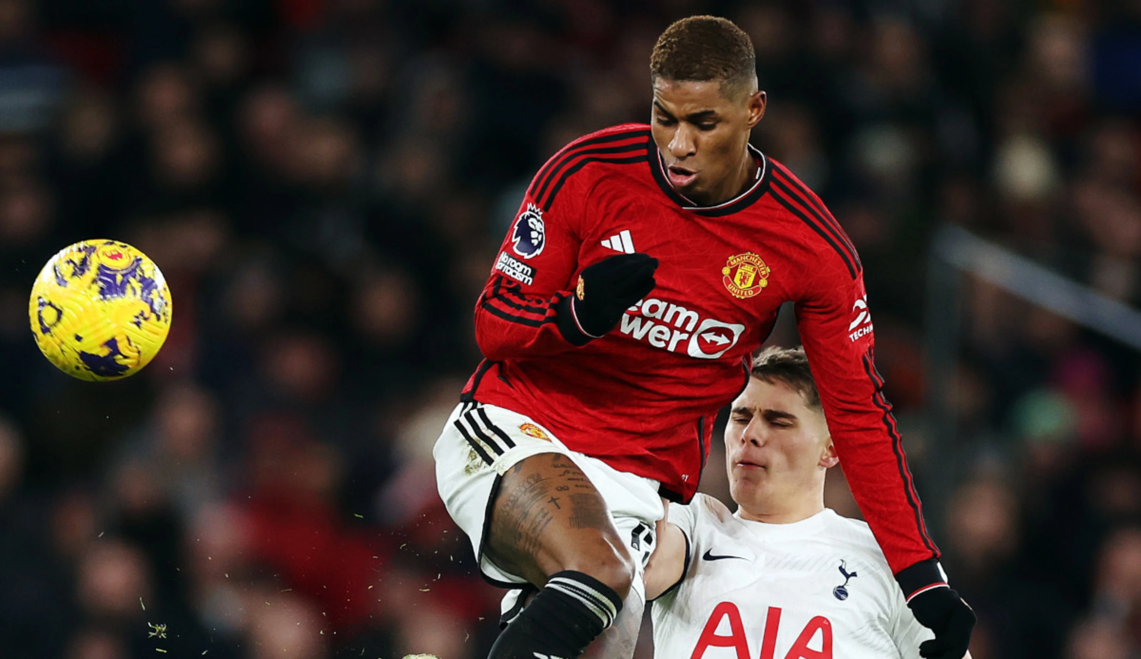 Spurs spoil Ratcliffe's first visit as Man Utd co-owner