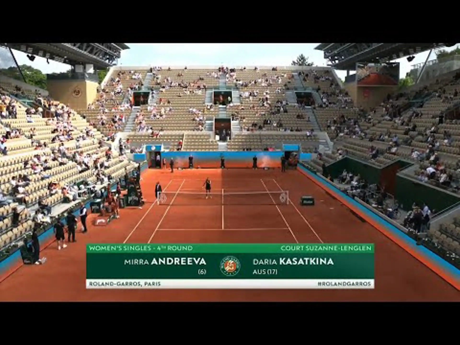 Mirra Andreeva vs Daria Kasatkina| Day 9 | Highlights | Roland Garros