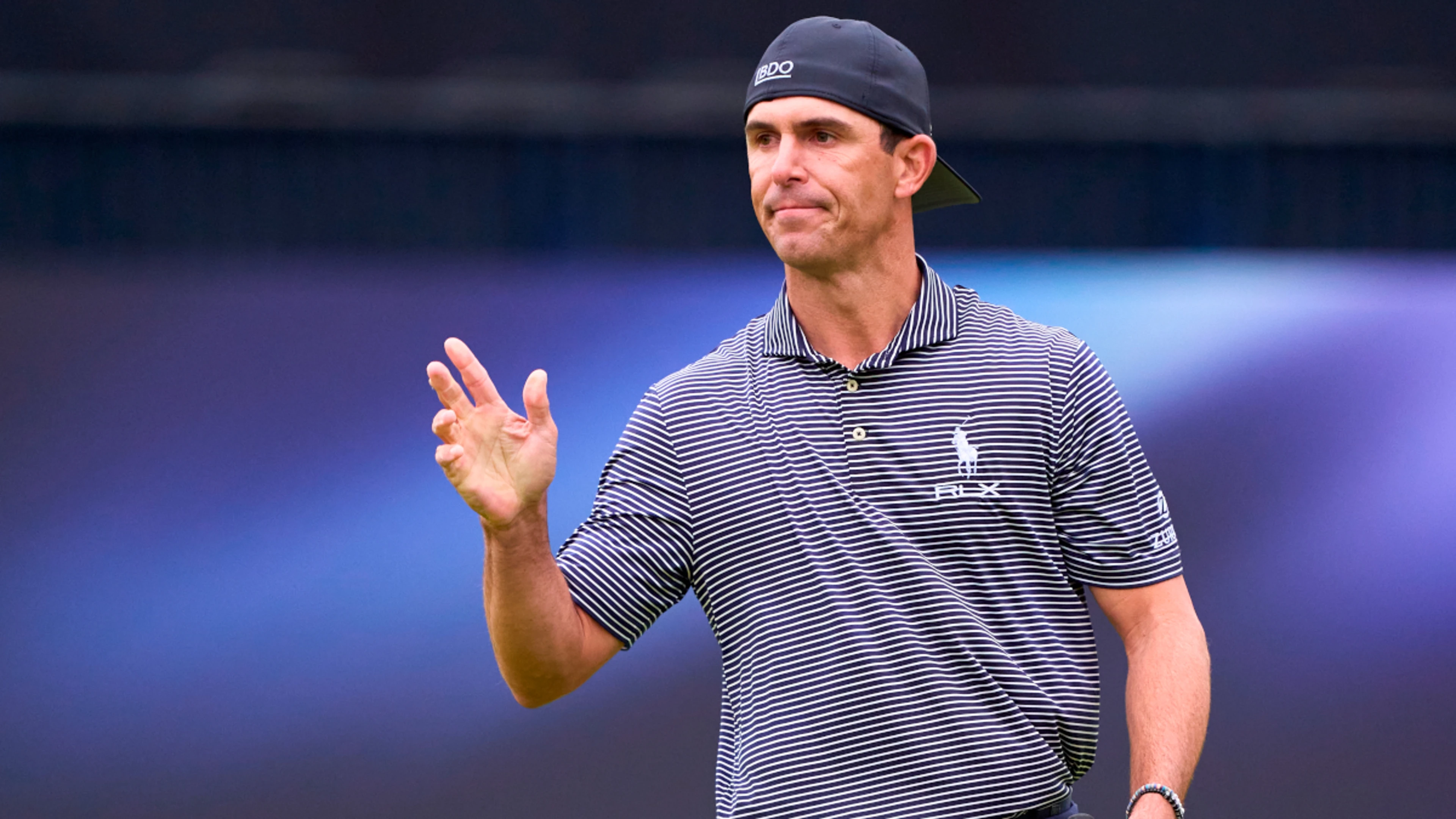 Horschel leads British Open as torrential rain sets up thrilling final round