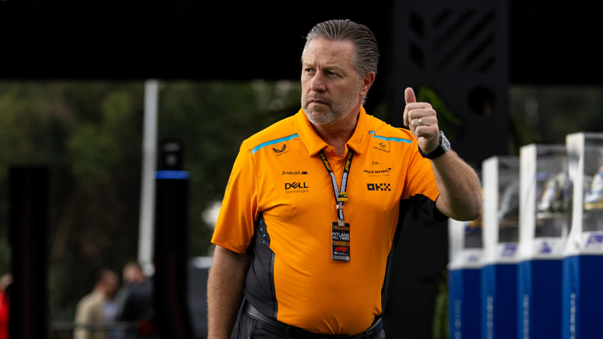 McLaren's Brown braced for four-way title battle in 2025