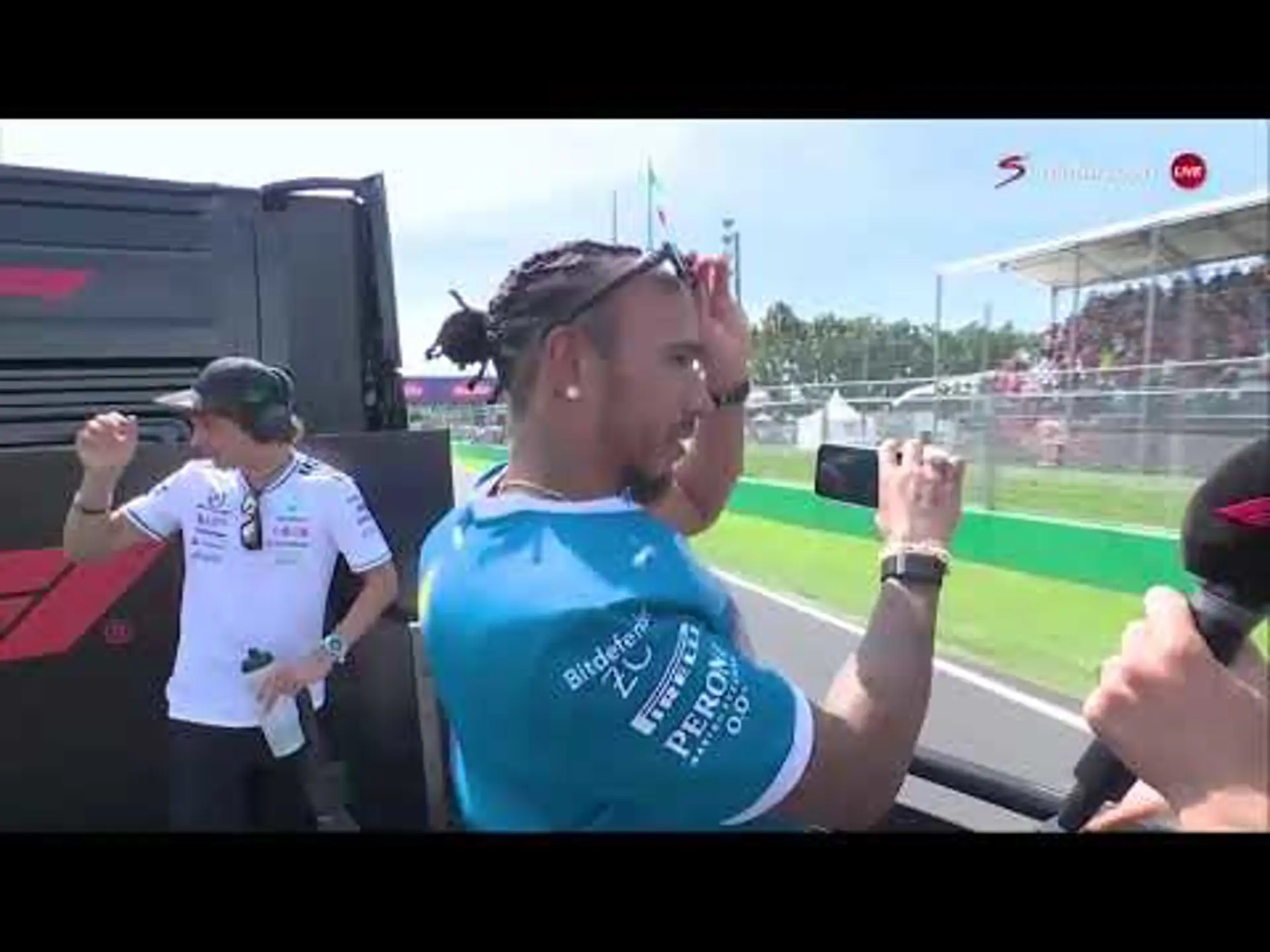 'Truly something unique”, Lewis Hamilton on the Tifosi.