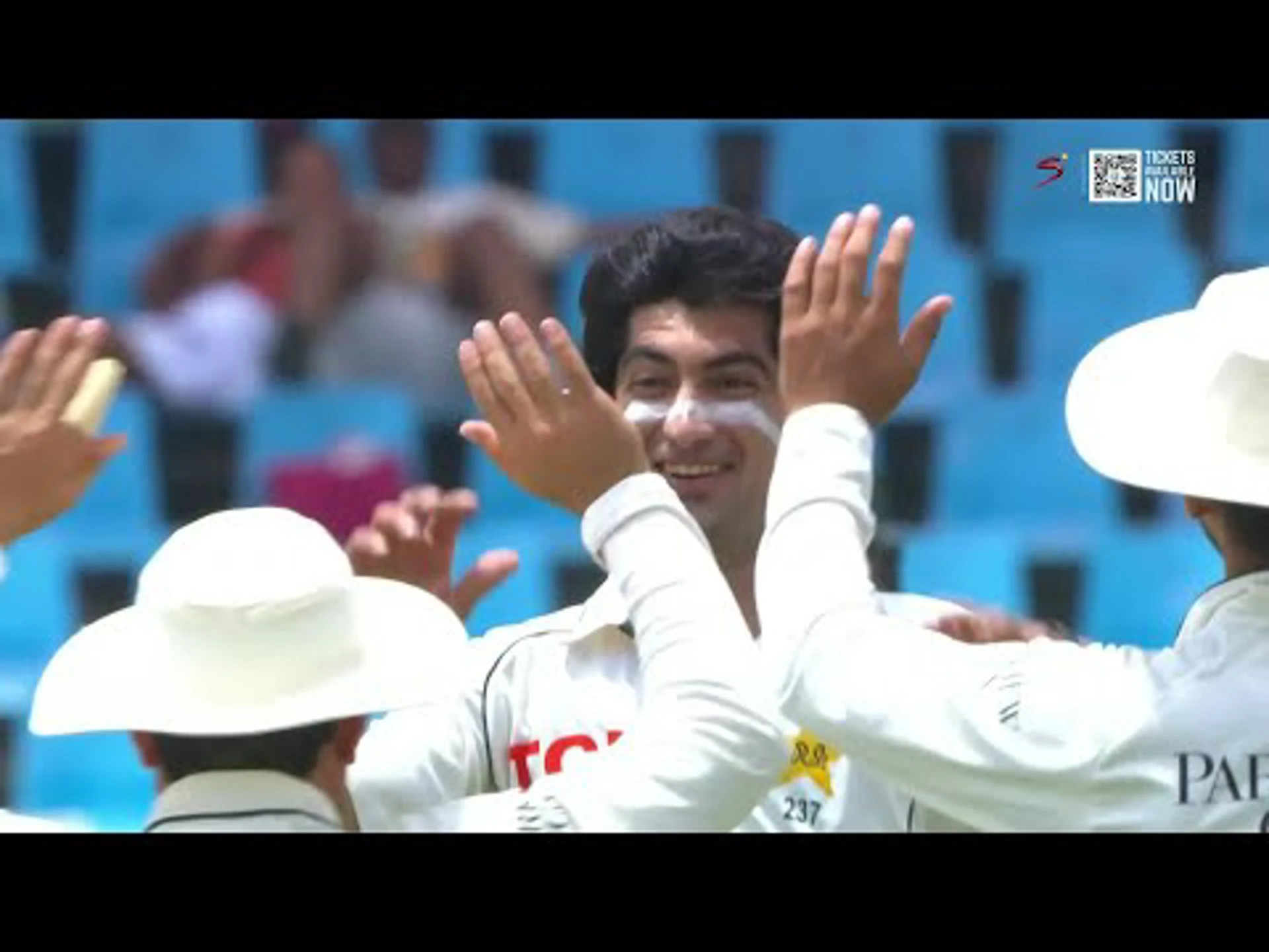 South Africa v Pakistan | 1st Test | 2nd innings | Naseem Shah 3